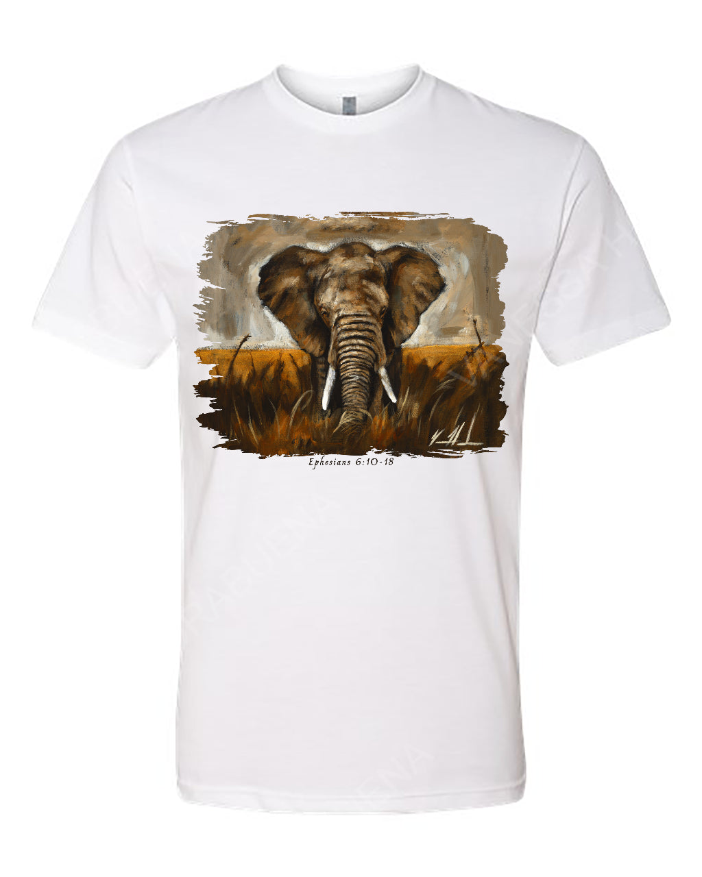 Stand Your Ground - Unisex T-Shirt Poly-Blend Vanessa Horabuena Short Sleeve White Small