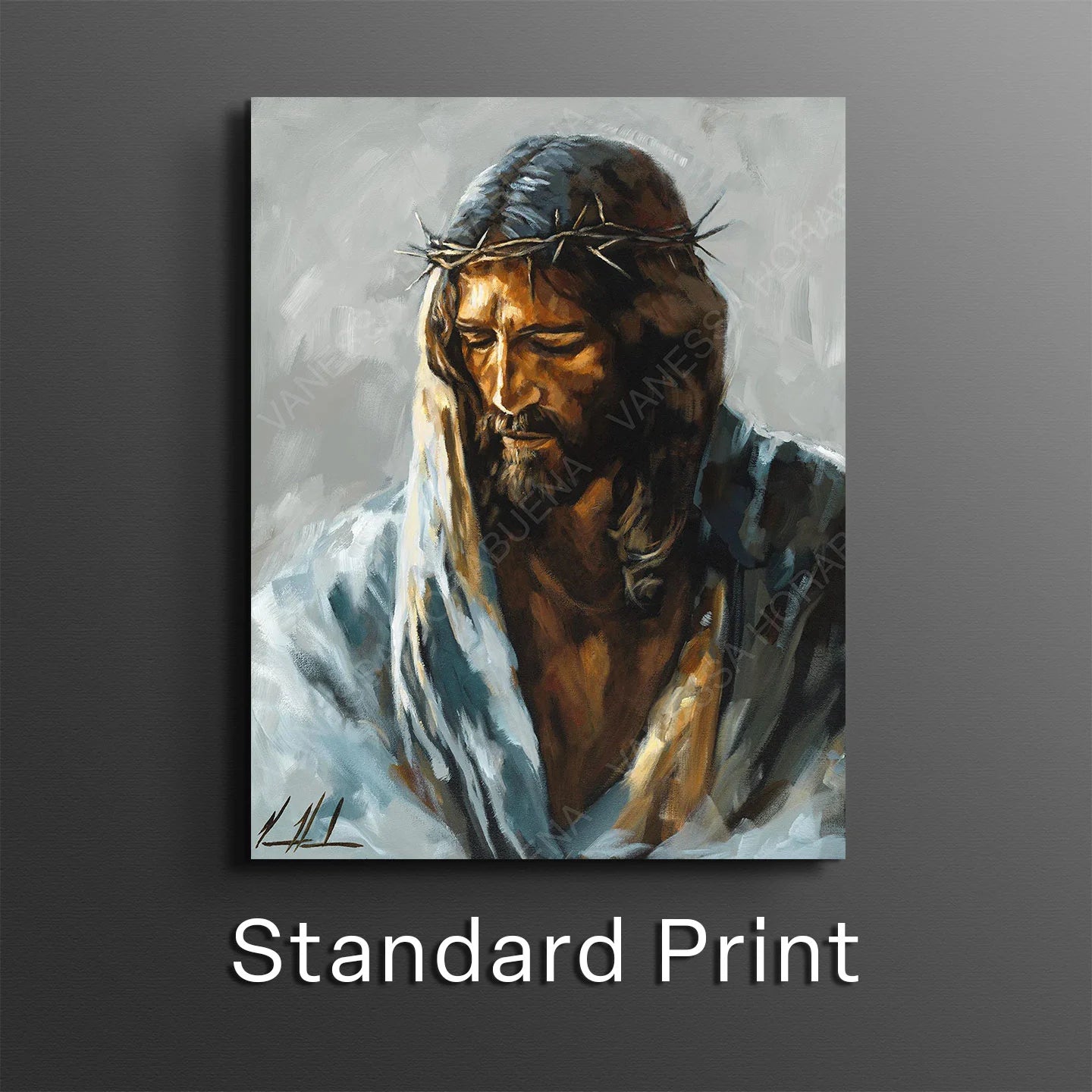 Truth & Light Jesus Art Print Vanessa Horabuena