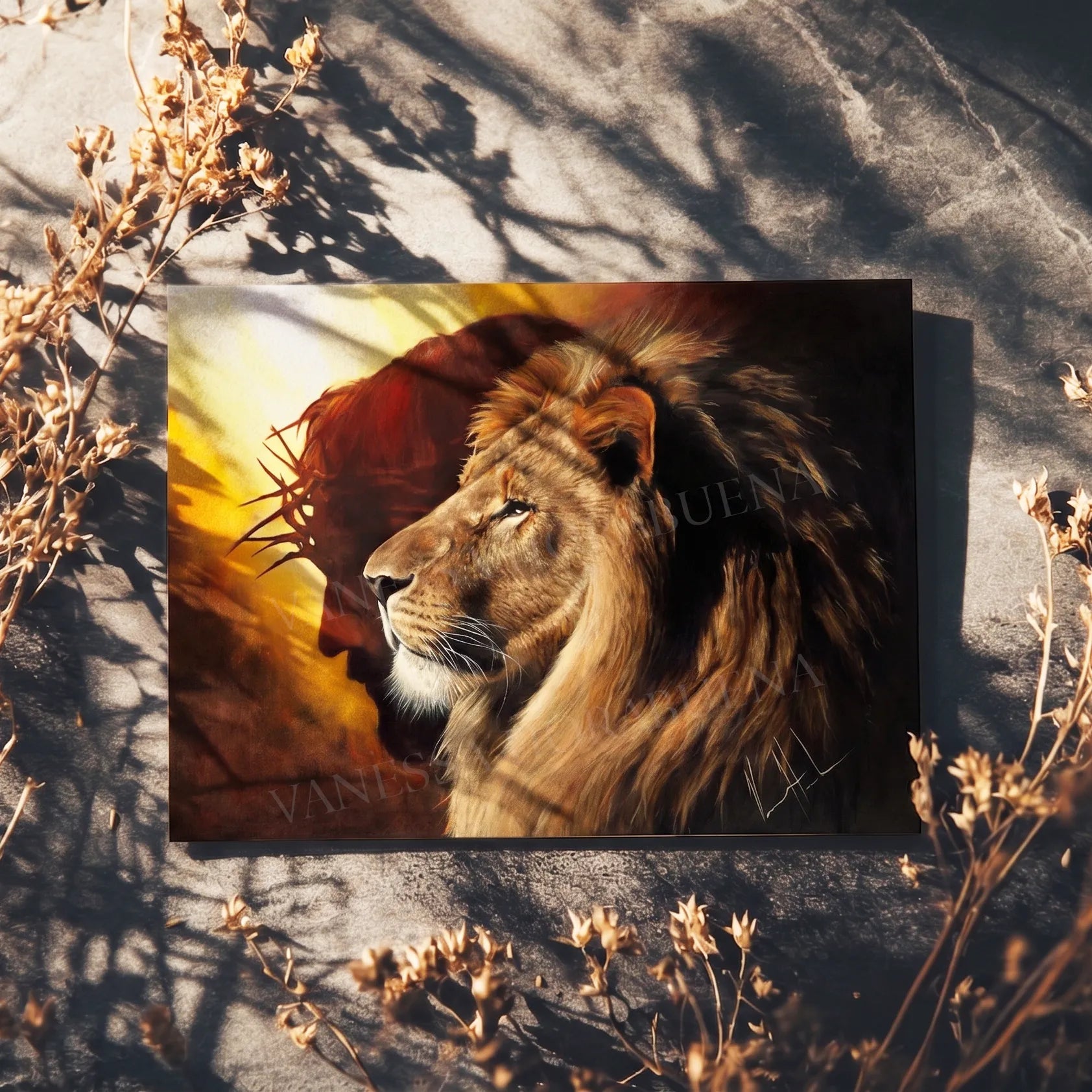 "The Lion of Judah" Thank You Greeting Card