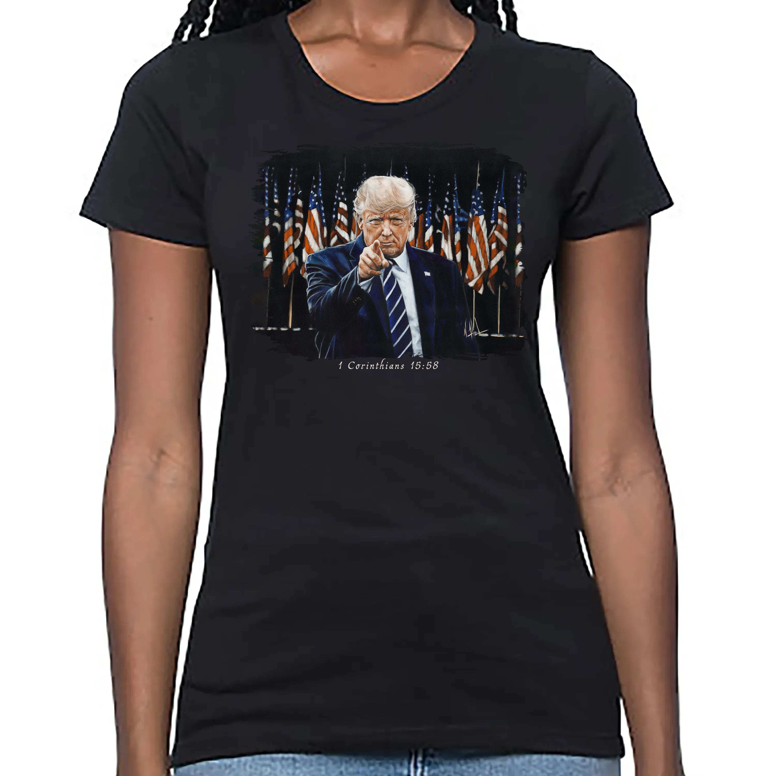The Call to Greatness - Women's T (Organic Bamboo) Vanessa Horabuena Short Sleeve Eclipse (Black) XS