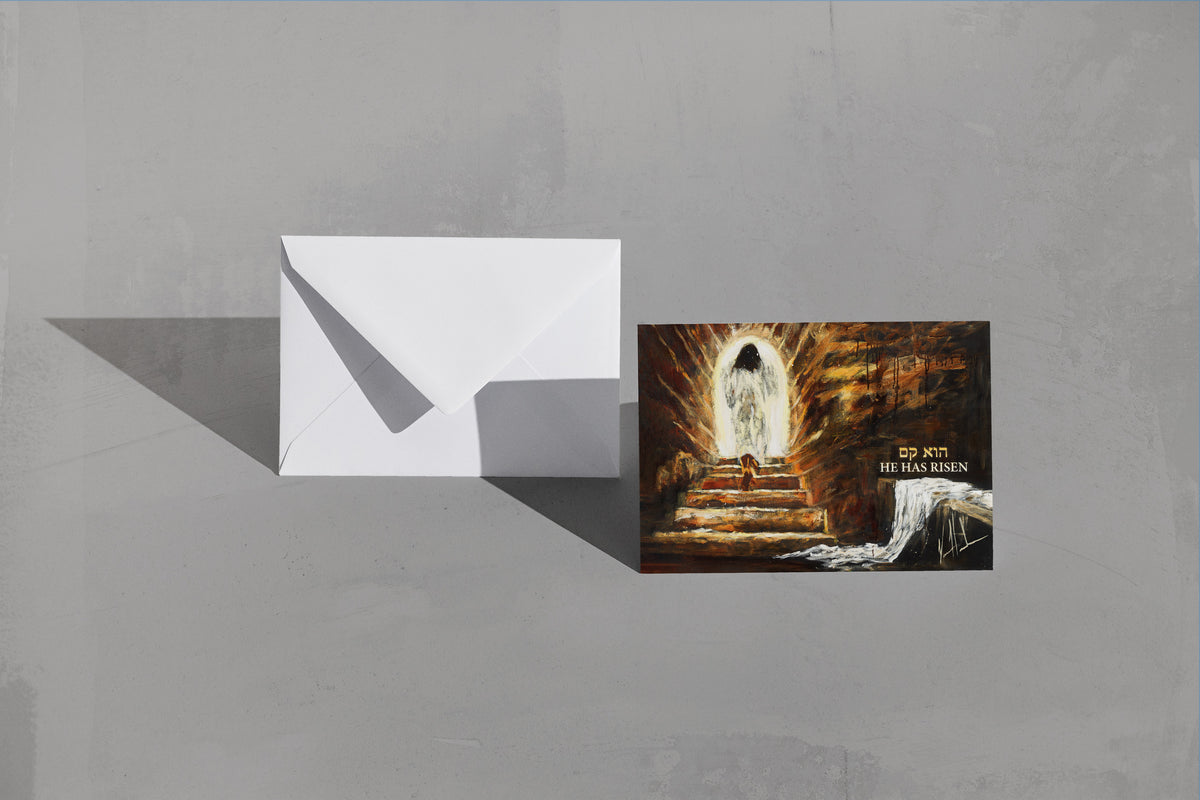 DESIGN DISCONTINUED - The Empty Tomb Greeting Card Vanessa Horabuena