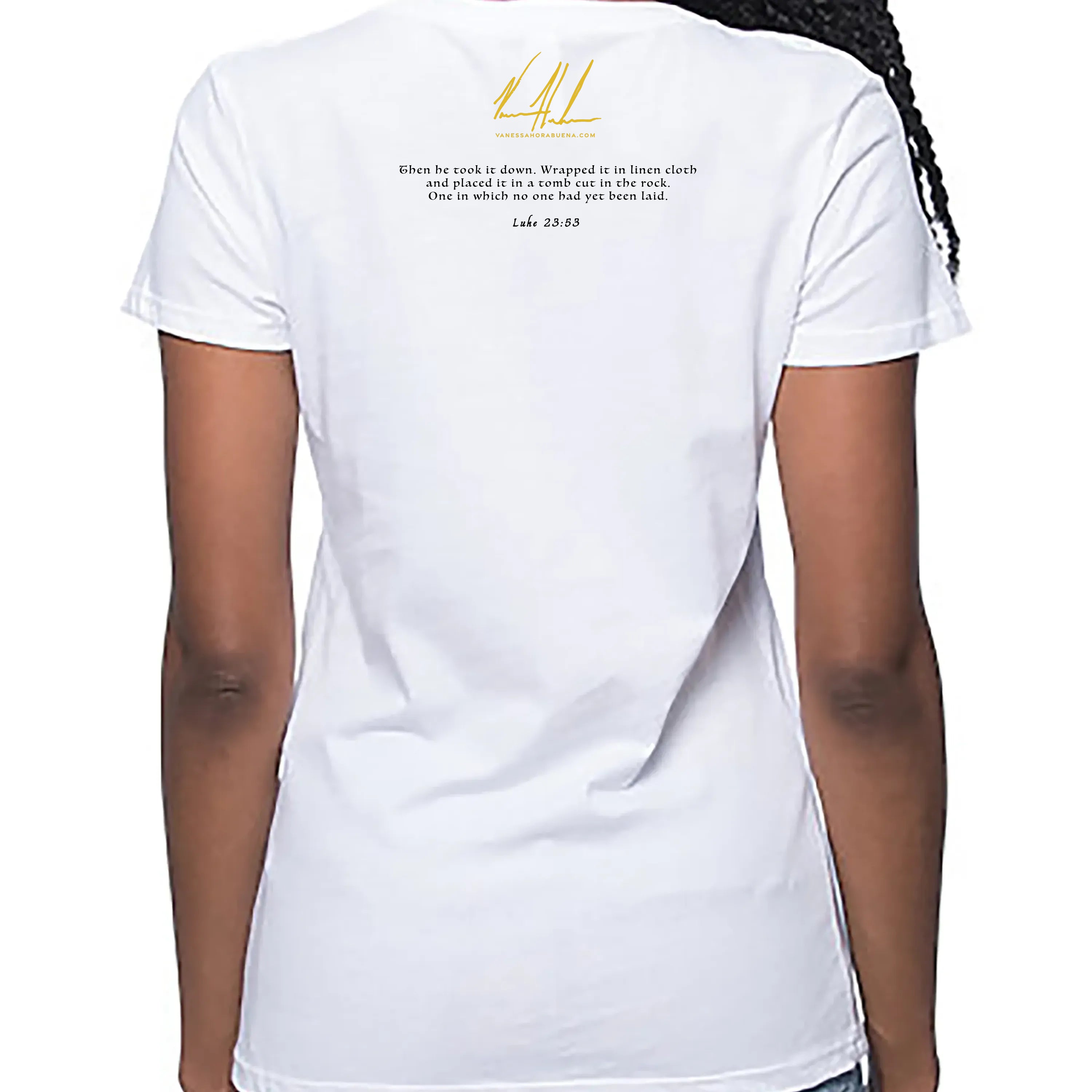 The Shroud of Turin - The Colors of Life - Women's T (Organic Bamboo) Vanessa Horabuena