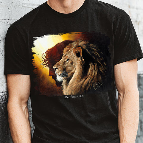 Unisex T (100% Cotton) - The Lion Of Judah