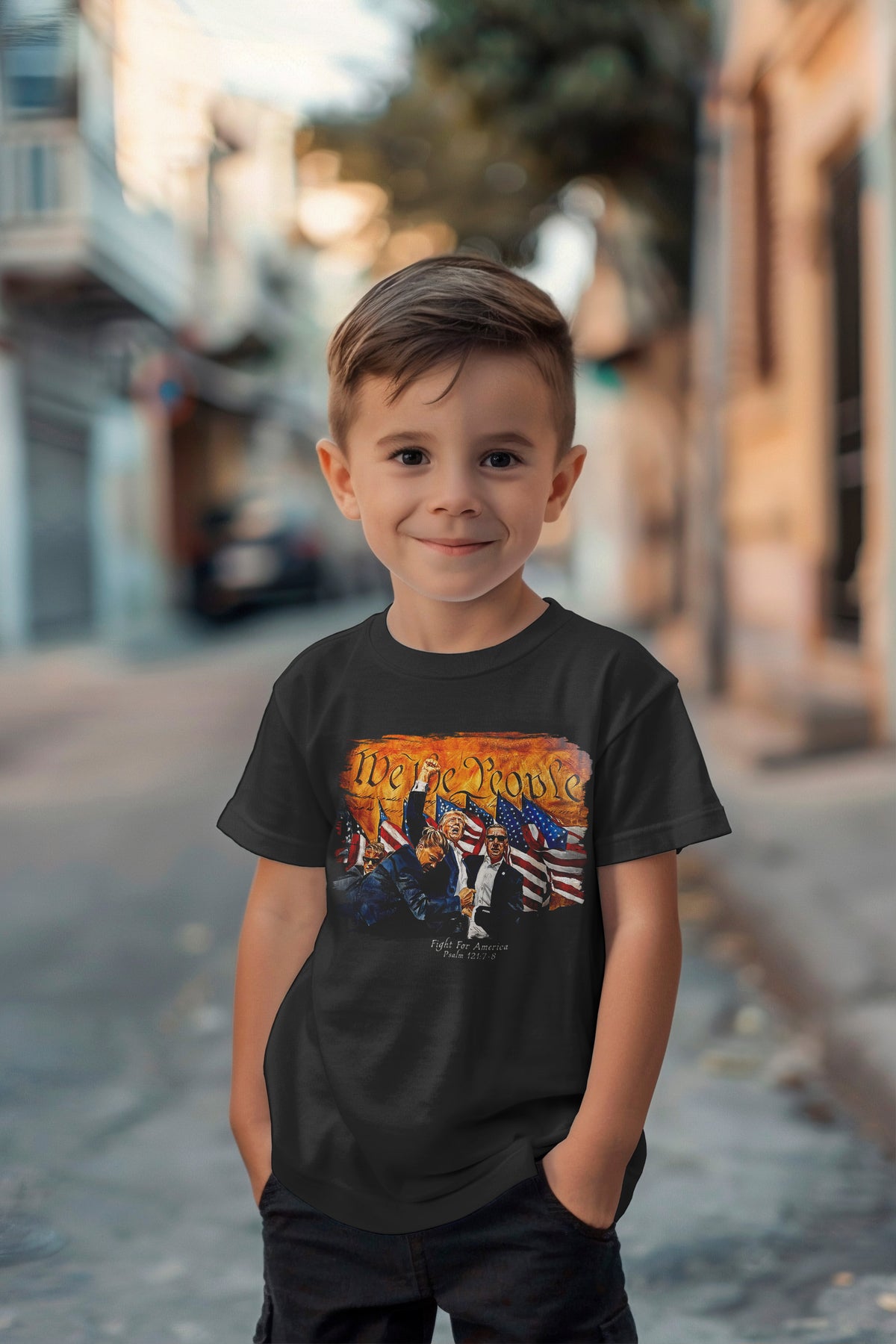 Fight For America - Toddler T-Shirt (Short Sleeve)