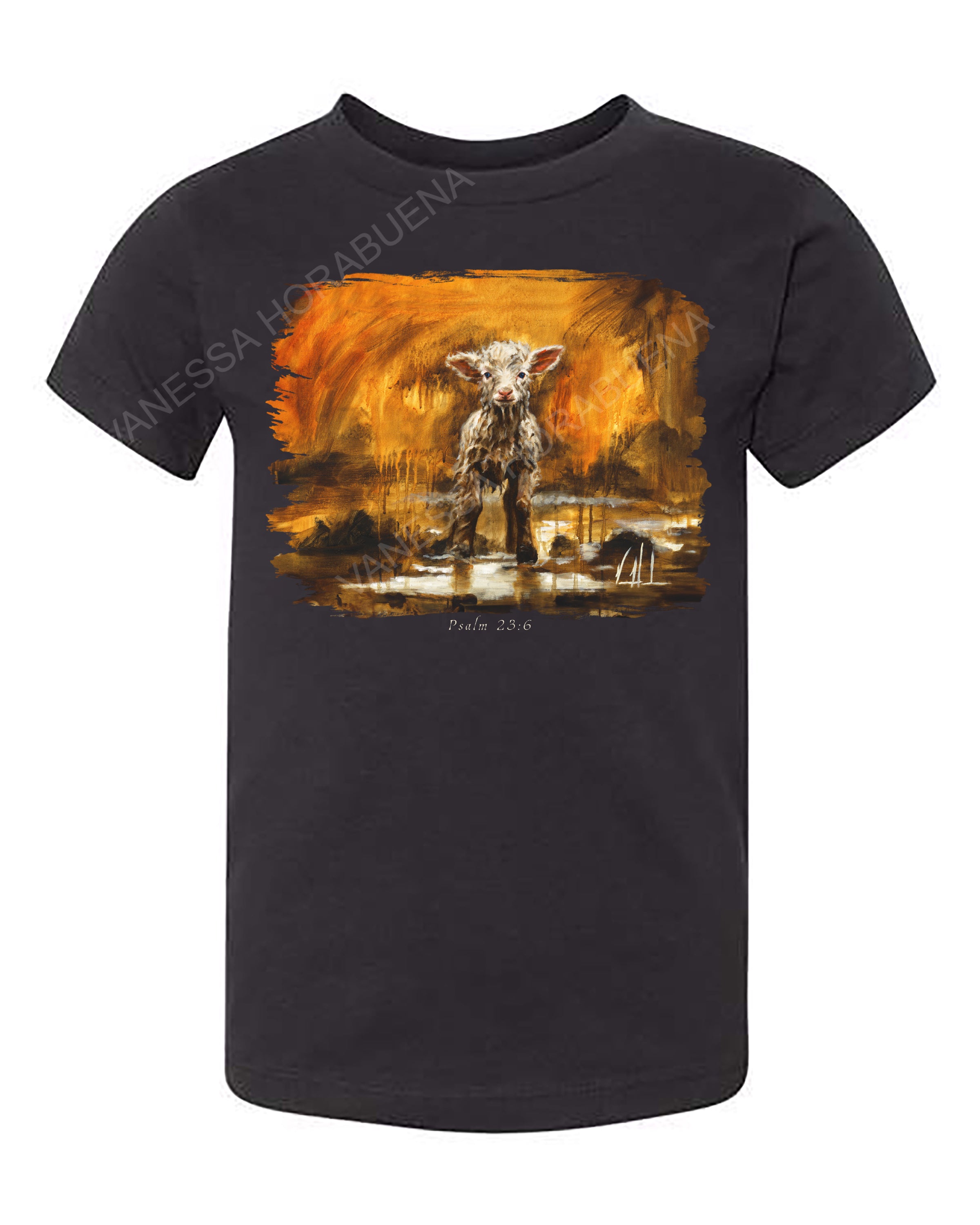 Your Love Never Fails - Kids T (Organic Cotton) Organic Cotton Vanessa Horabuena Kids Black 2T