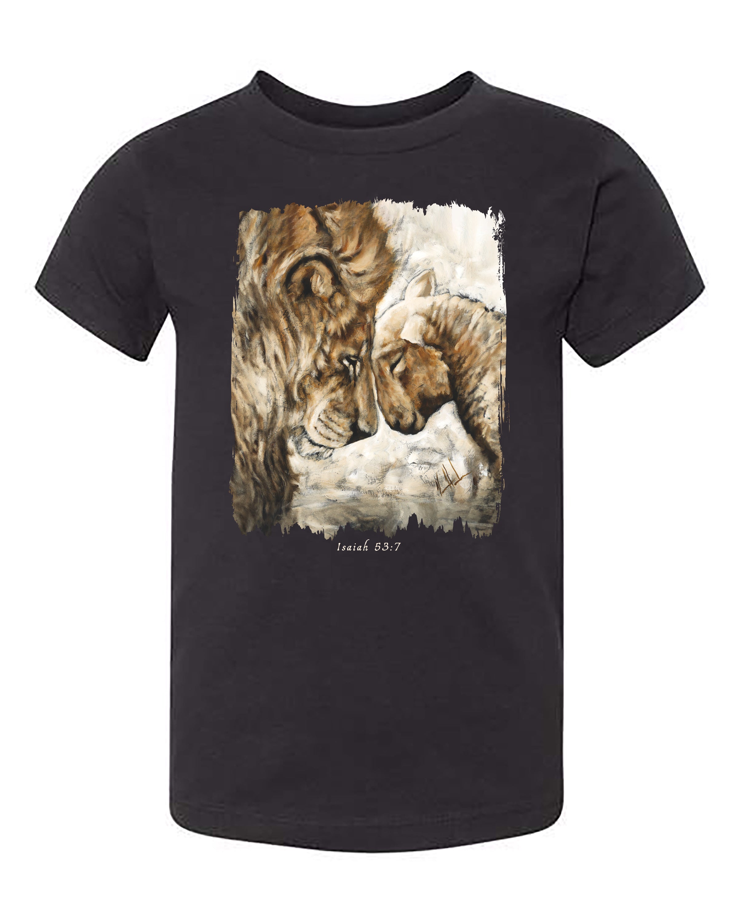 Compassion of a King (White) - Kids T (Organic Cotton) Organic Cotton Vanessa Horabuena Kids Black 2T
