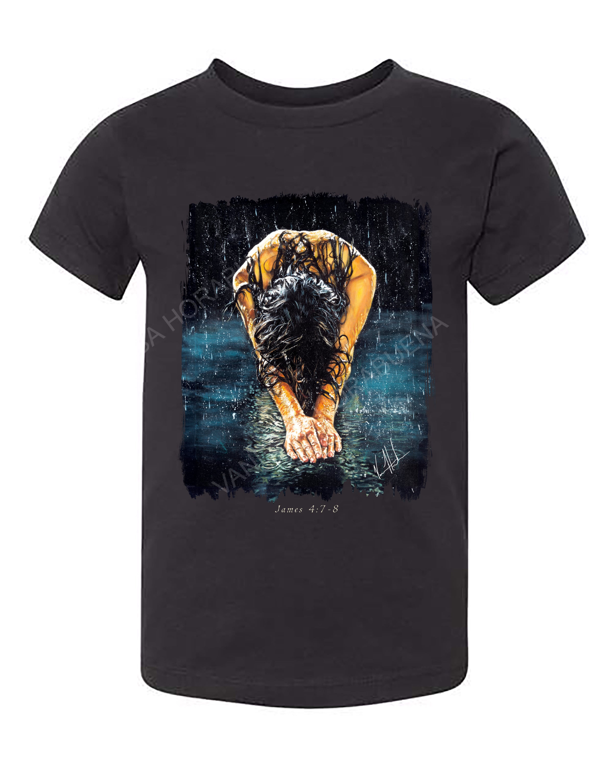The Art of Surrender - Kids T (Organic Cotton) Organic Cotton Vanessa Horabuena Kids Black 2T