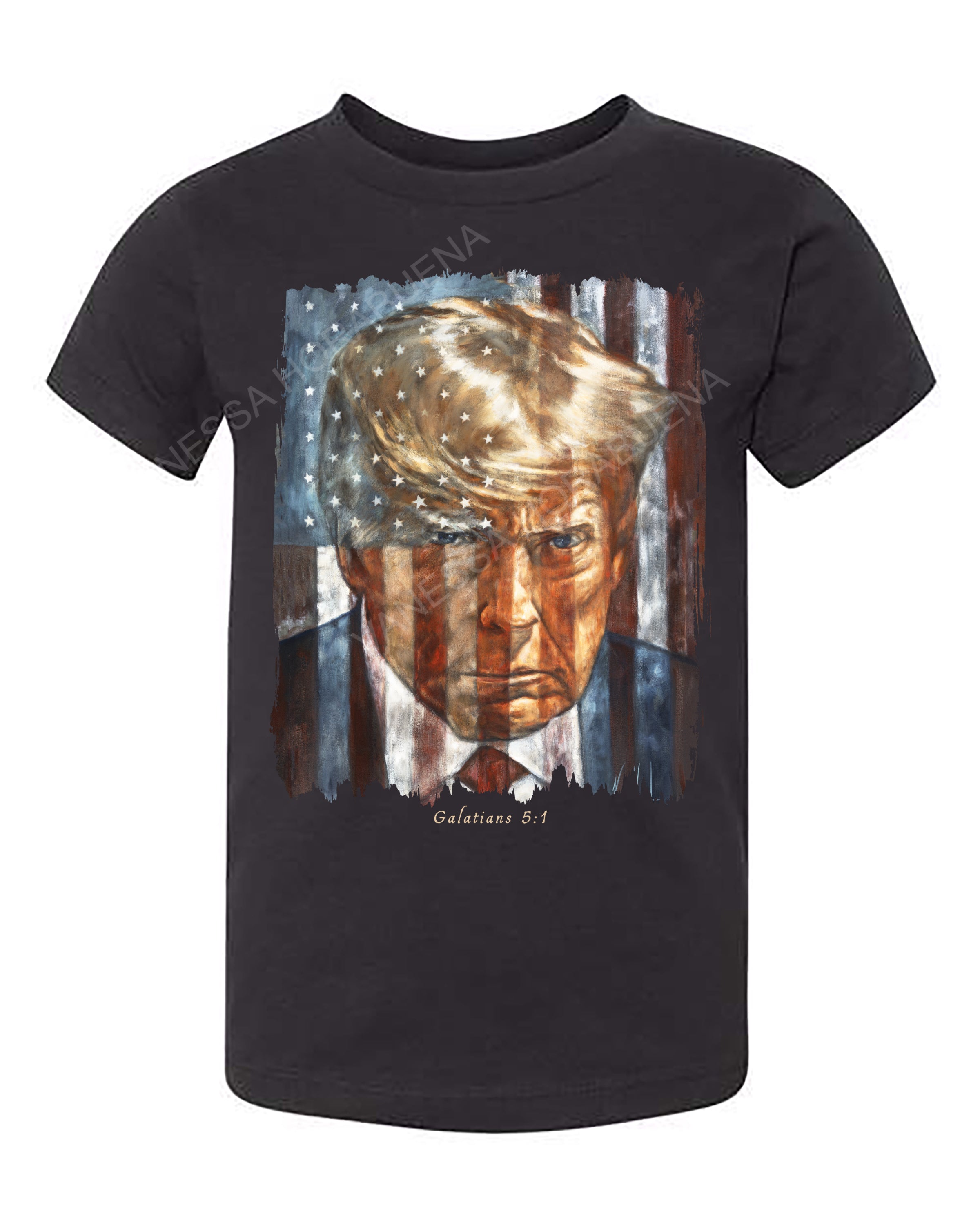 The Cost of Freedom - Kids T (Organic Cotton) Organic Cotton Vanessa Horabuena Kids Black 2T