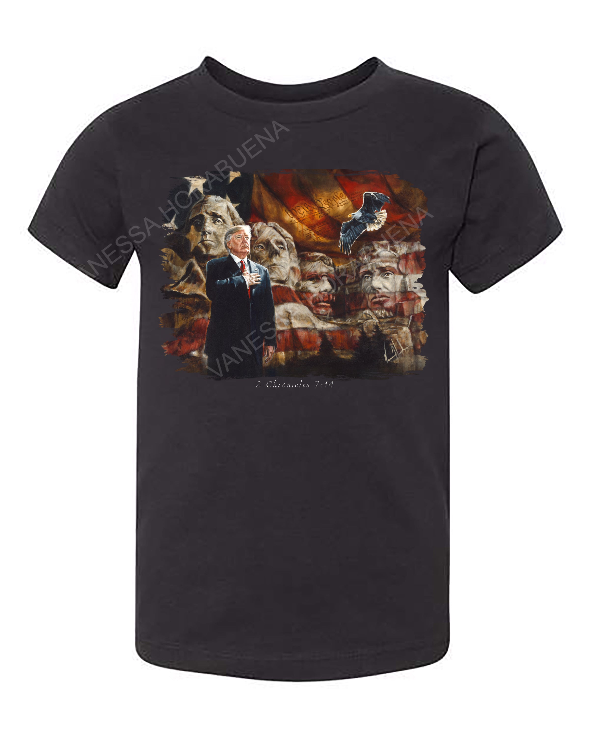 We the People - Kids T (Organic Cotton) Organic Cotton Vanessa Horabuena Kids Black 2T