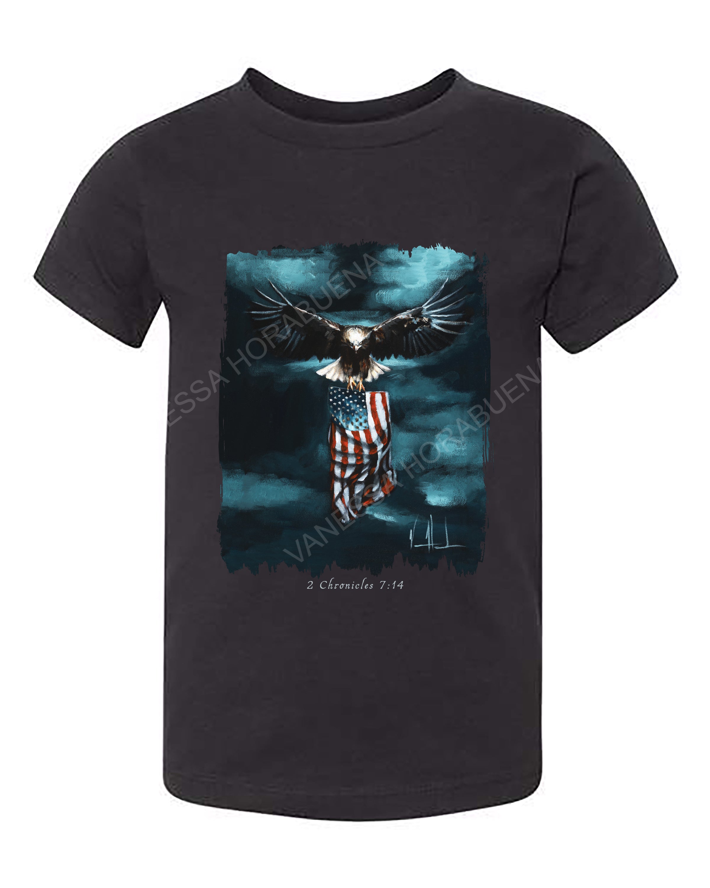 Revive Our Nation - Kids T (Organic Cotton) Organic Cotton Vanessa Horabuena Kids Black 2T