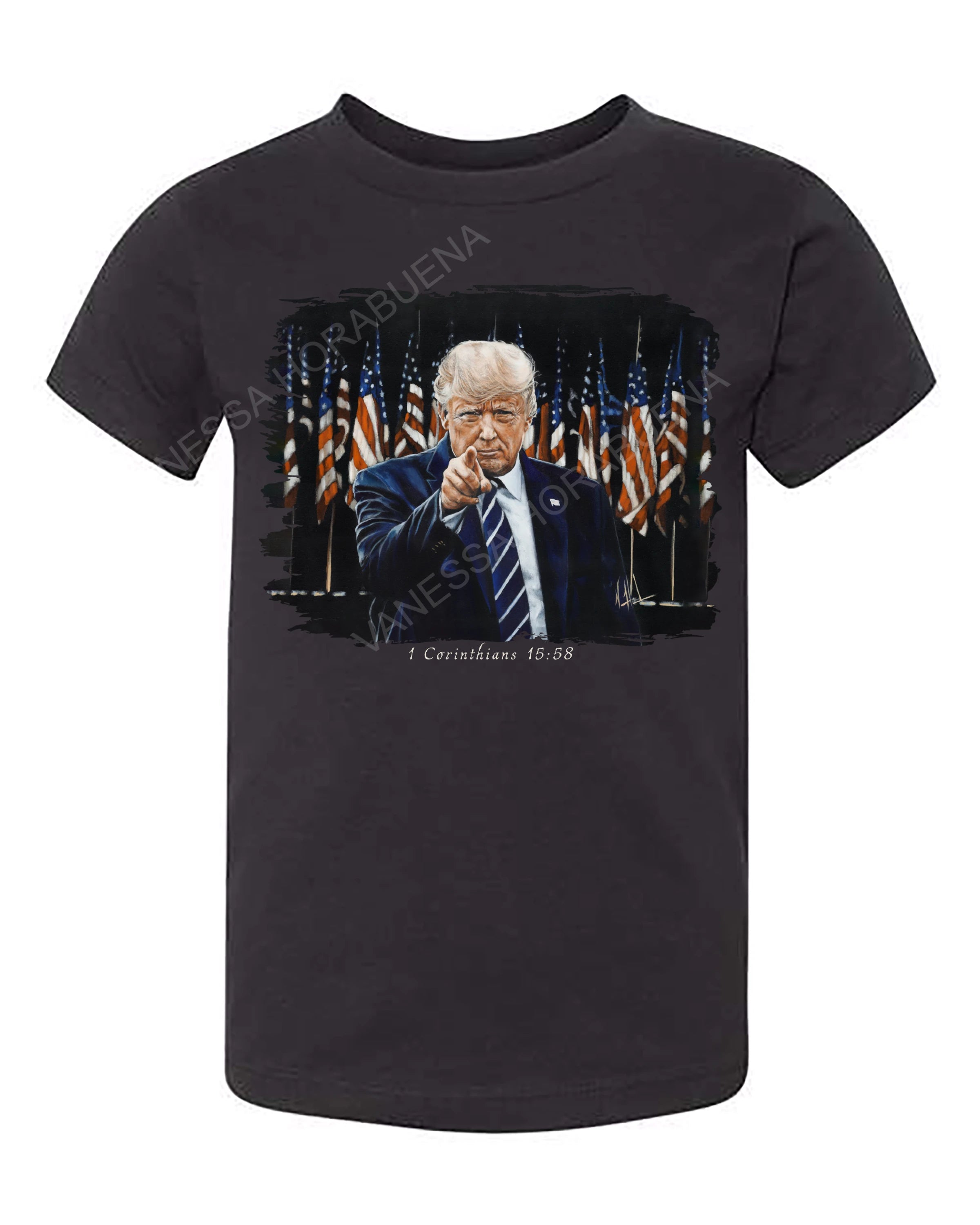 The Call to Greatness - Kids T (Organic Cotton) Organic Cotton Vanessa Horabuena Kids Black 2T