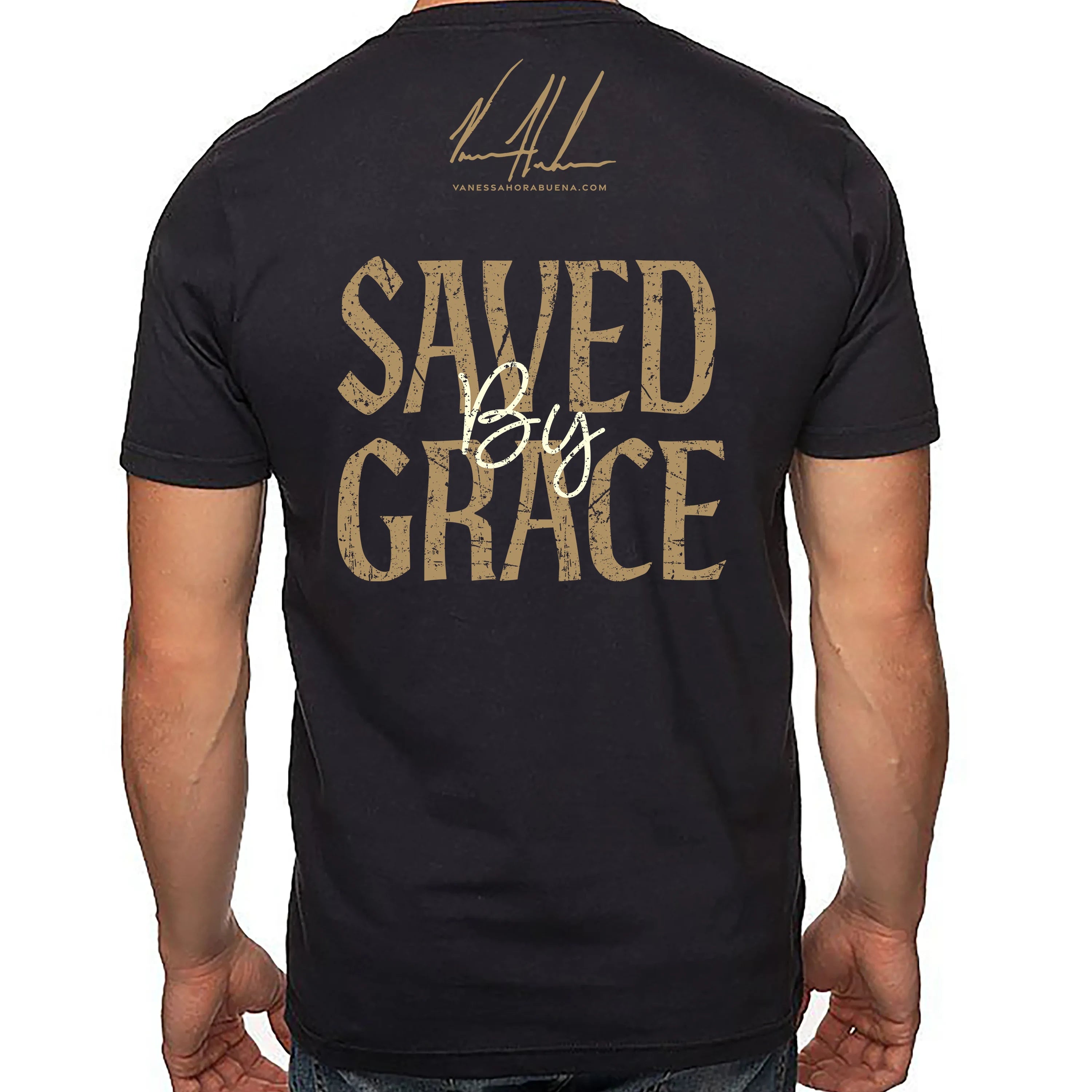 Saved By Grace - Unisex T (Premium Organic Fabric)