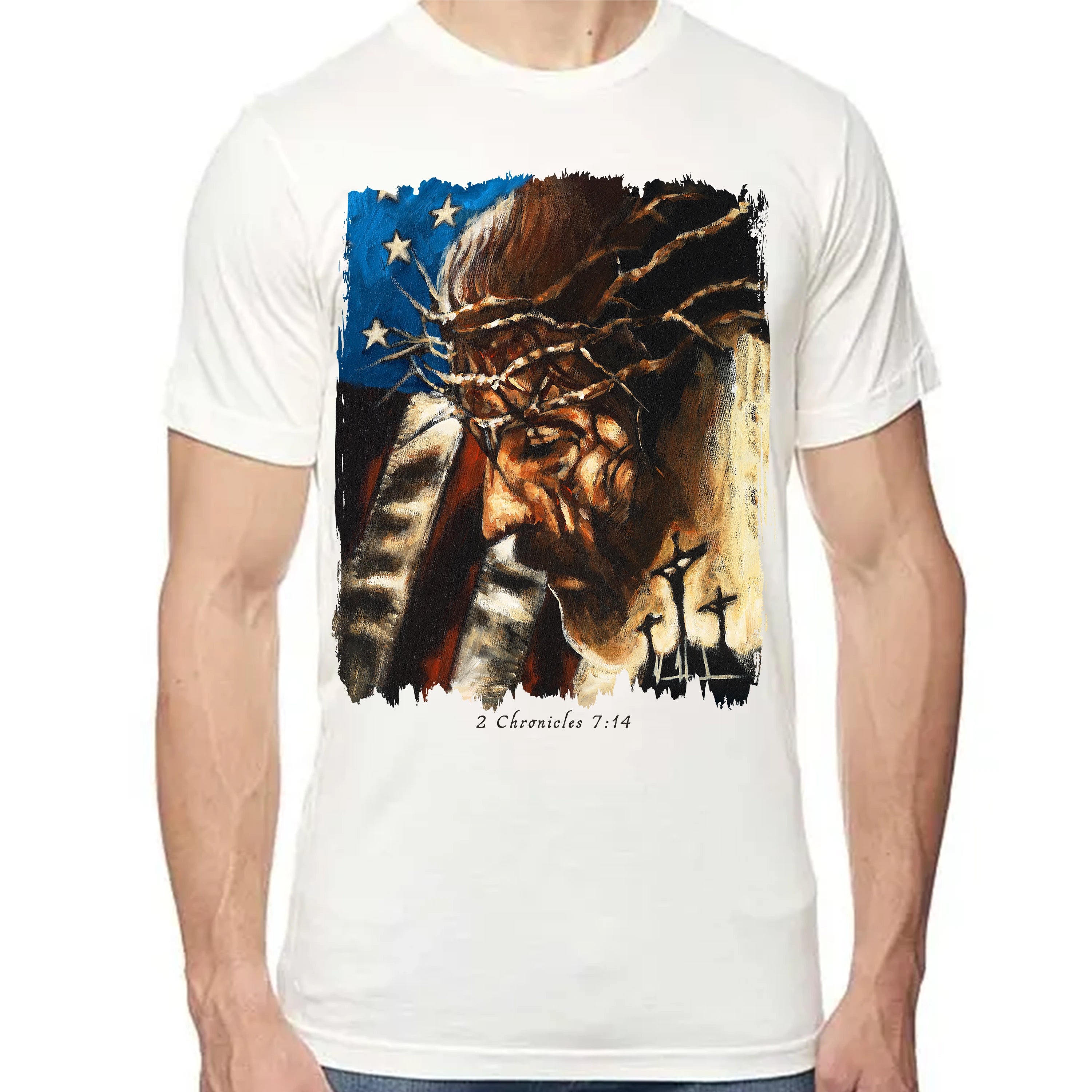 One Nation Under God - Unisex T (Premium Organic Fabric) Vanessa Horabuena