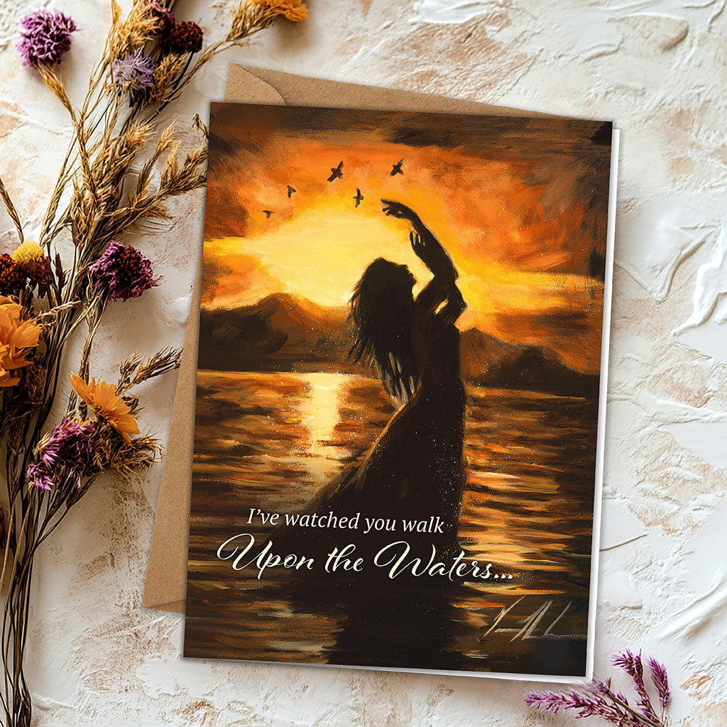 'Upon the Waters' Mother's Day Greeting Card 2026 Vanessa Horabuena