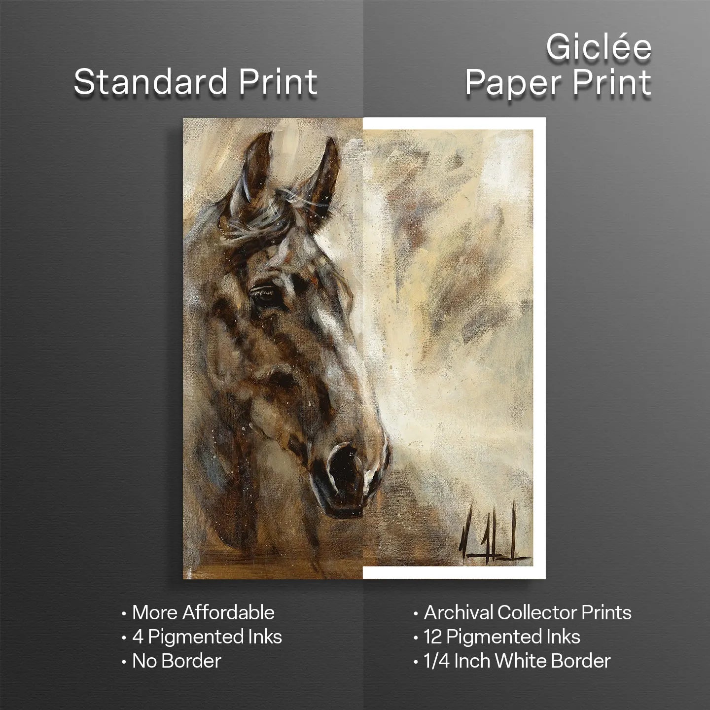 The Voice of Truth Horse Art Print Vanessa Horabuena