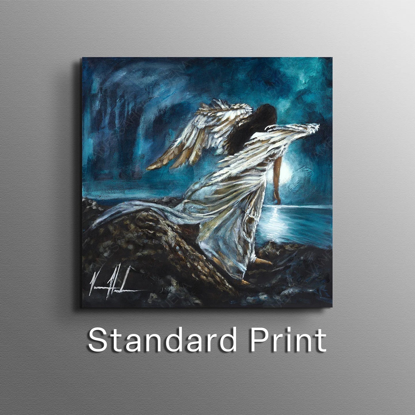 Watchers of Men Women's Art Print Vanessa Horabuena