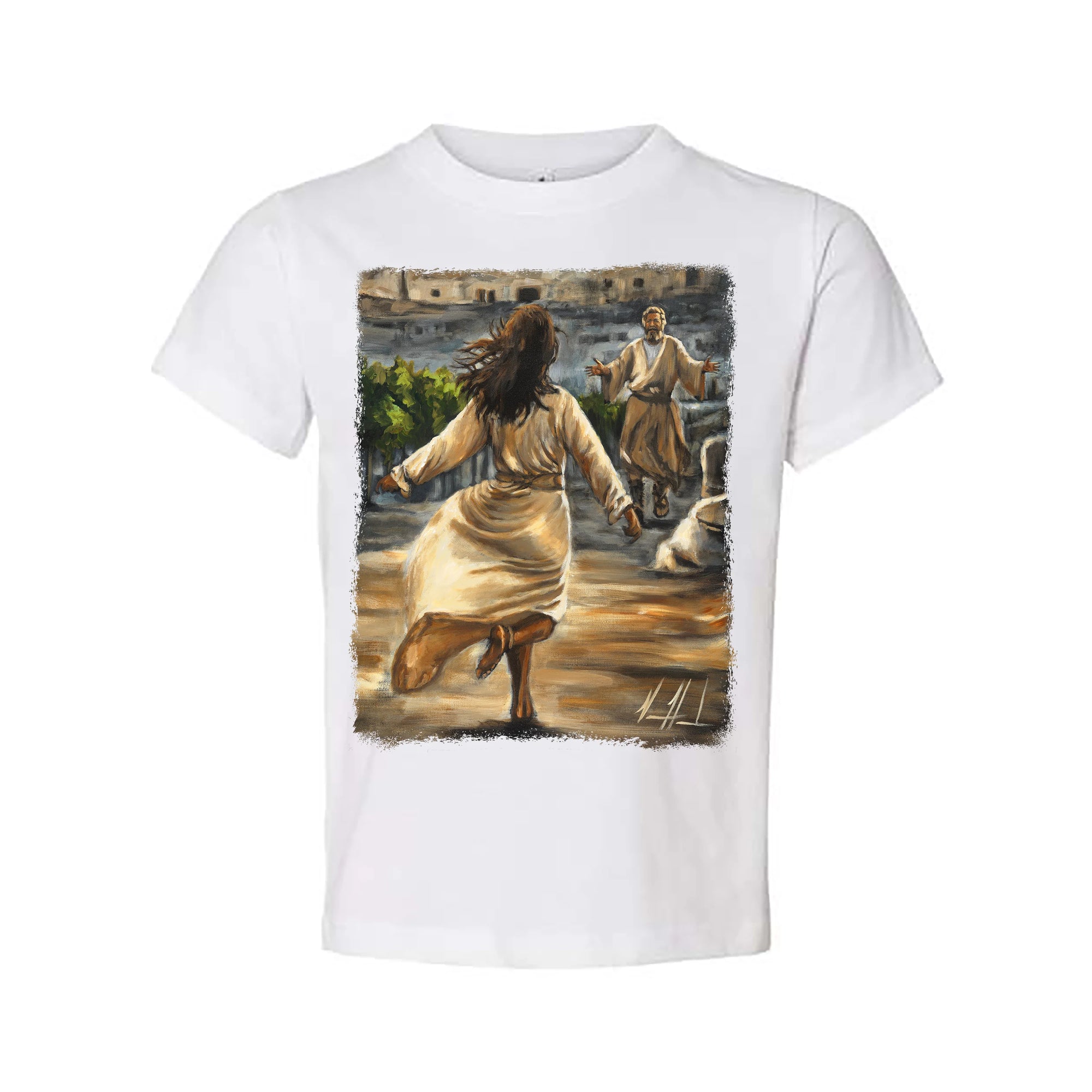 Kids T - The Prodigal Daughter - (Organic Cotton) Organic Cotton Vanessa Horabuena Toddler White 2T