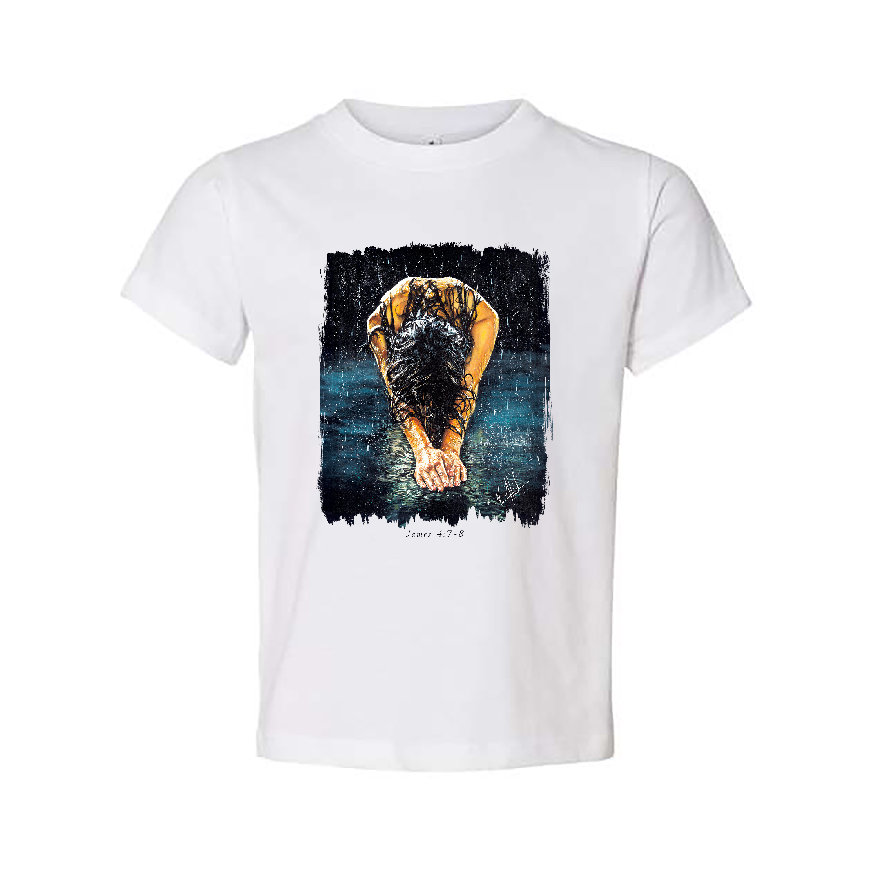 The Art of Surrender - Kids T (Organic Cotton) Organic Cotton Vanessa Horabuena Toddler White 2T