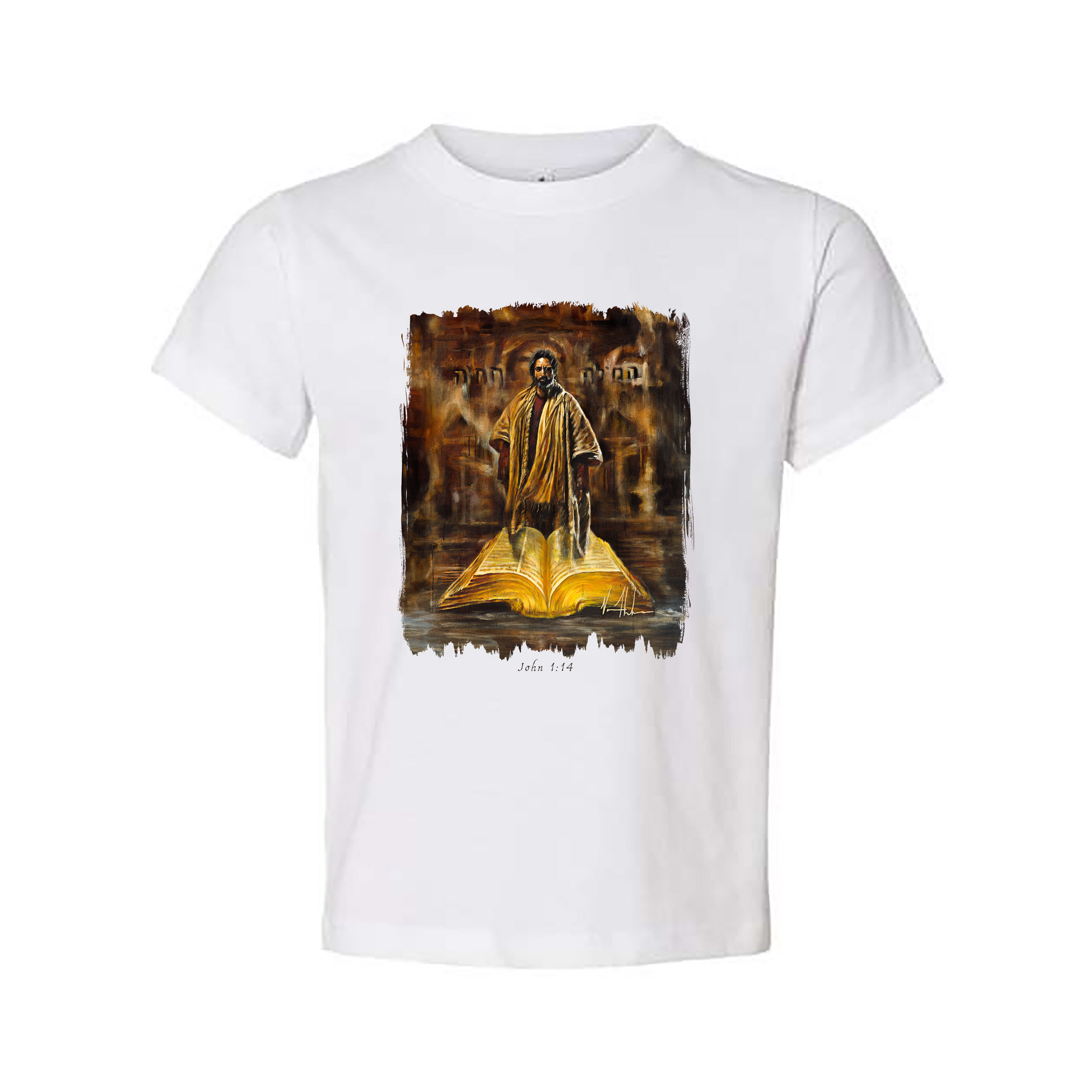 The Living Word - Kids T (Organic Cotton) Organic Cotton Vanessa Horabuena Toddler White 2T