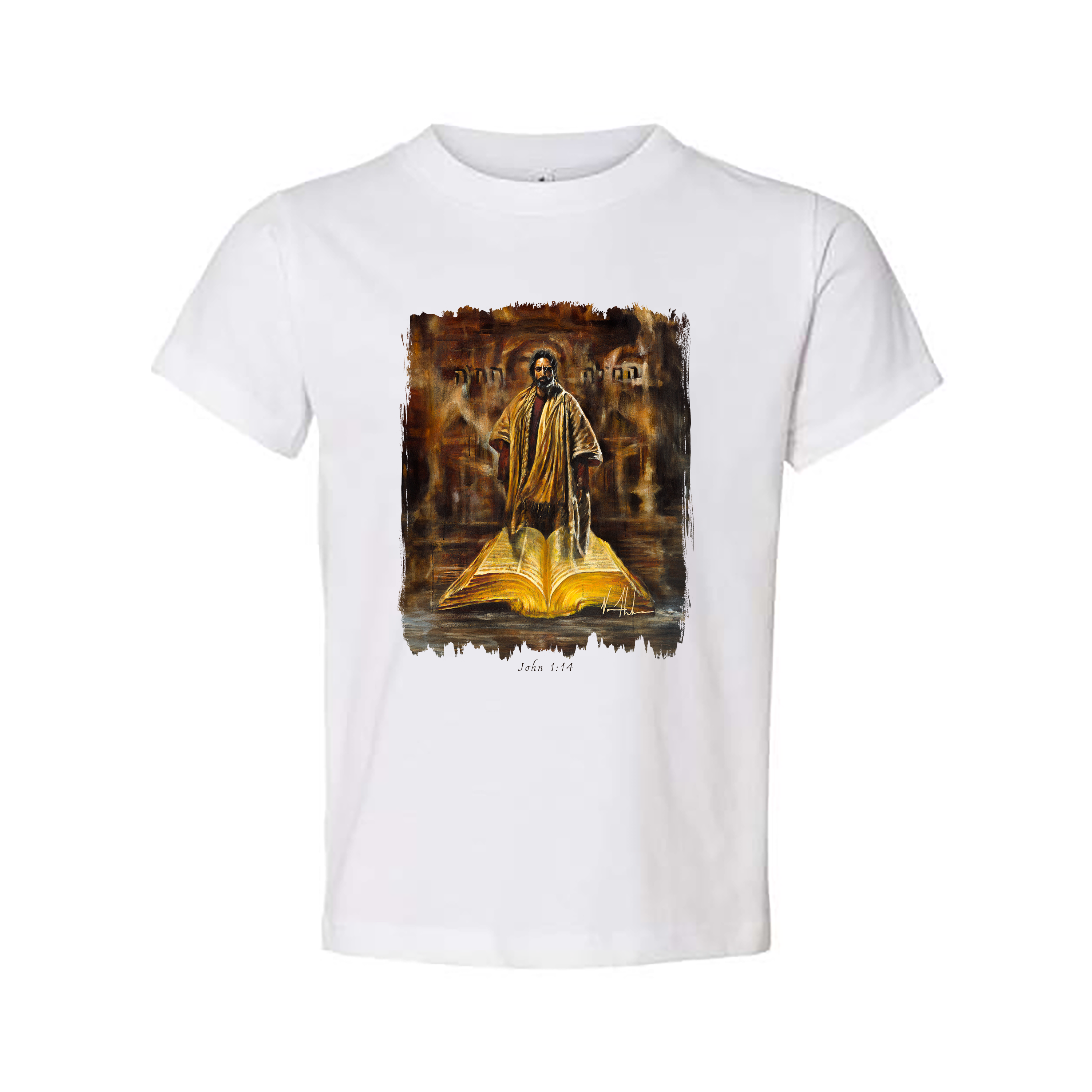 The Living Word - Kids T (Organic Cotton) Organic Cotton Vanessa Horabuena Toddler White 2T
