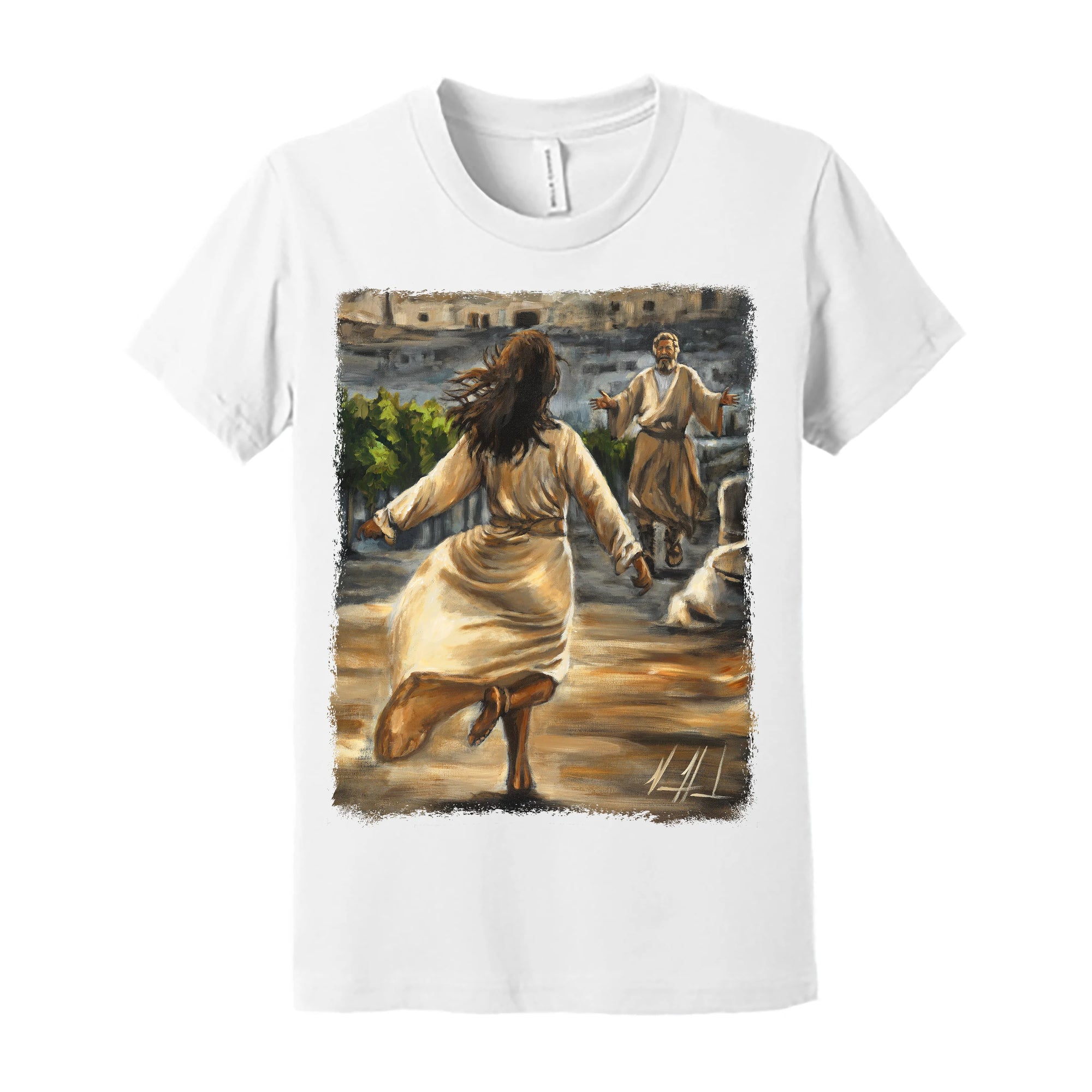 Kids T - The Prodigal Daughter - (Organic Cotton) Organic Cotton Vanessa Horabuena Youth White Small