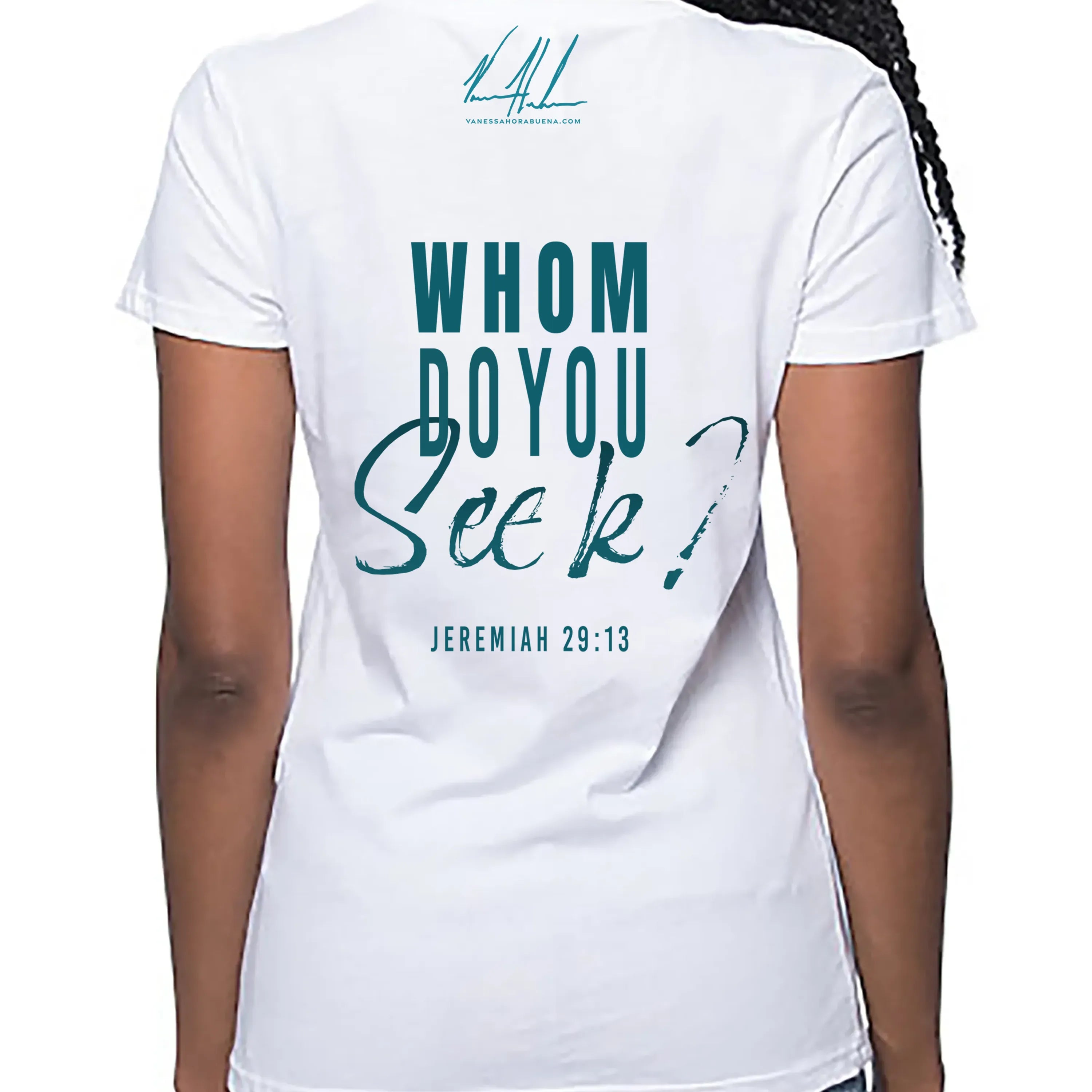 Women's T (Organic Bamboo) - Whom Do You Seek?