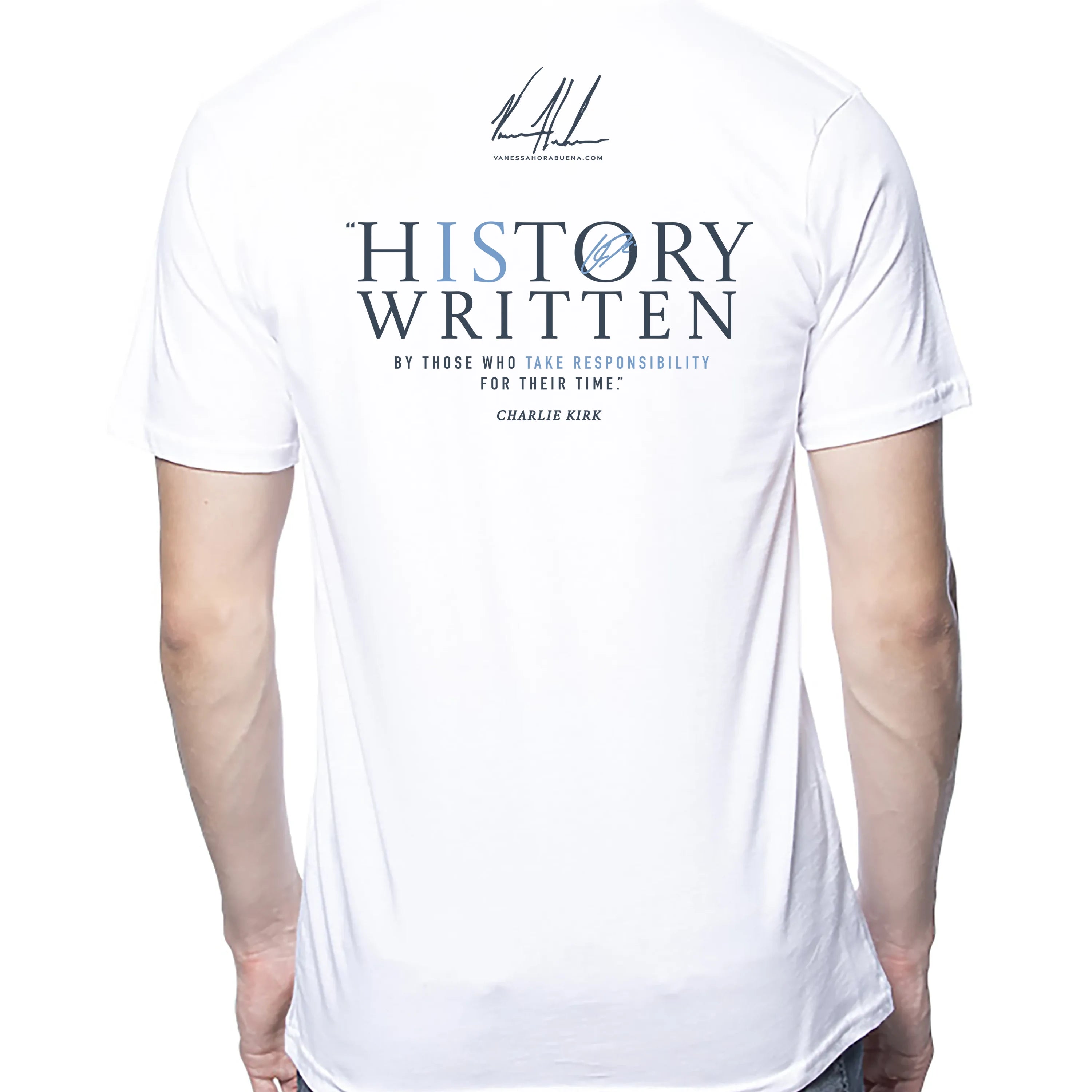 Charlie Kirk - A Patriot's Tribute - Unisex T (Premium Organic Fabric) Vanessa Horabuena