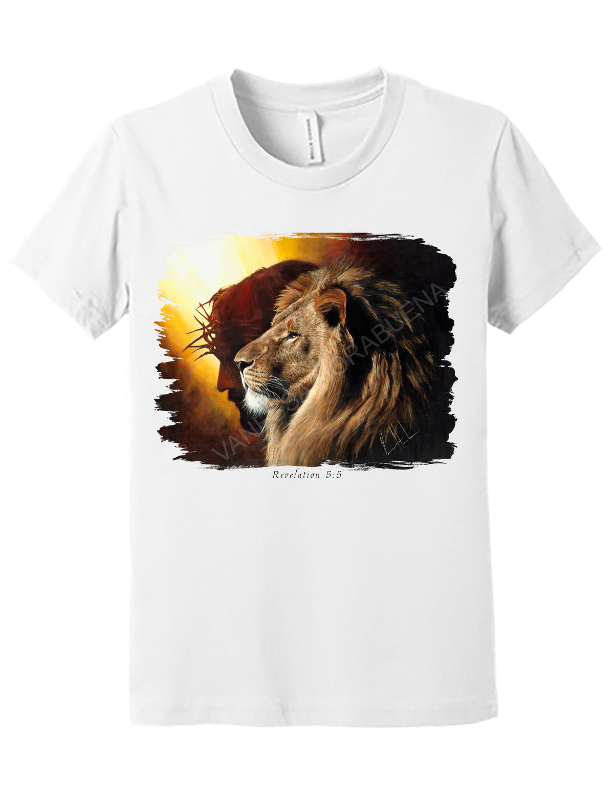 The Lion of Judah - Kids T-Shirt Vanessa Horabuena Kids White Small