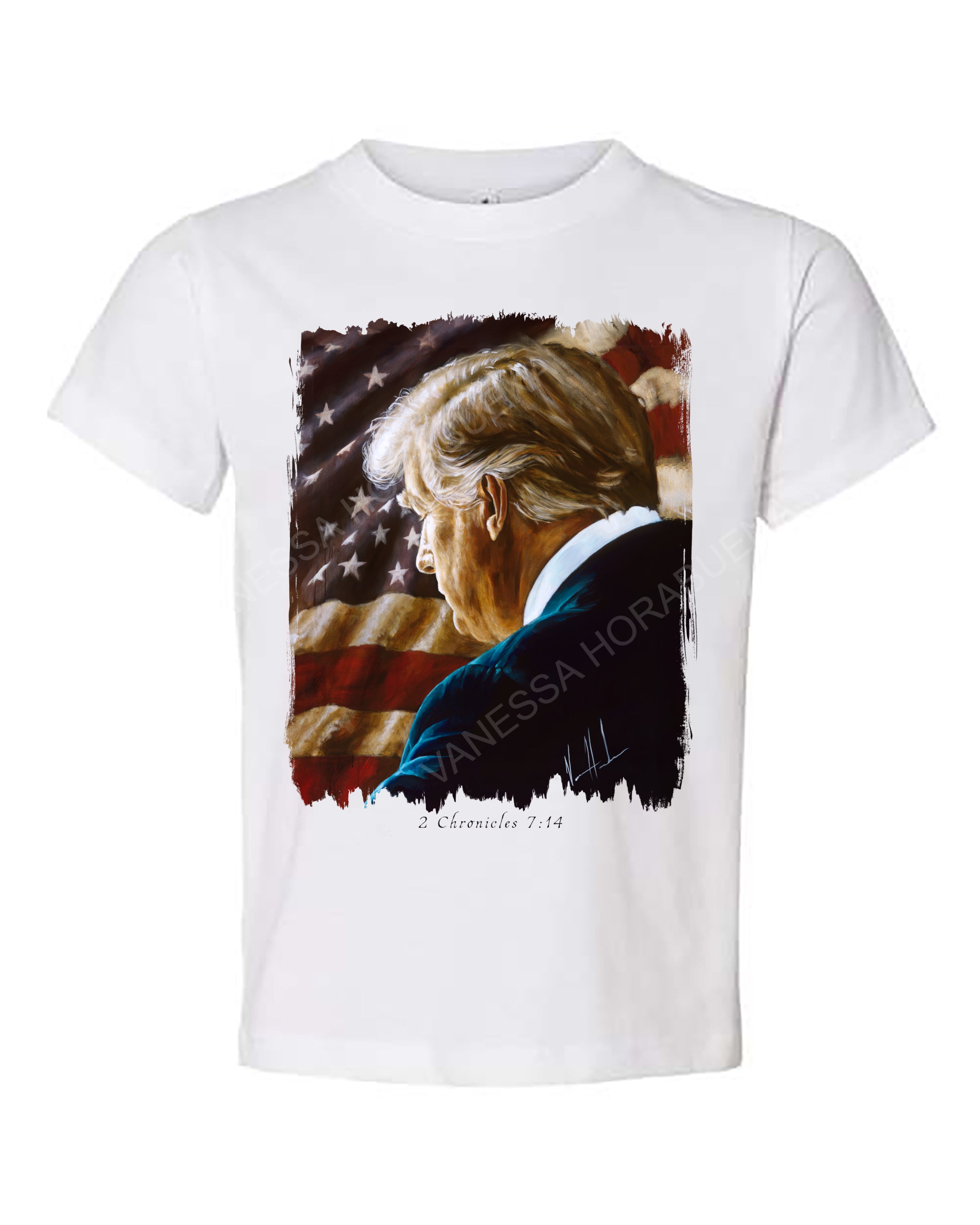 Prayers for Our Nation - Kids T (Organic Cotton) Organic Cotton Vanessa Horabuena Kids White 2T