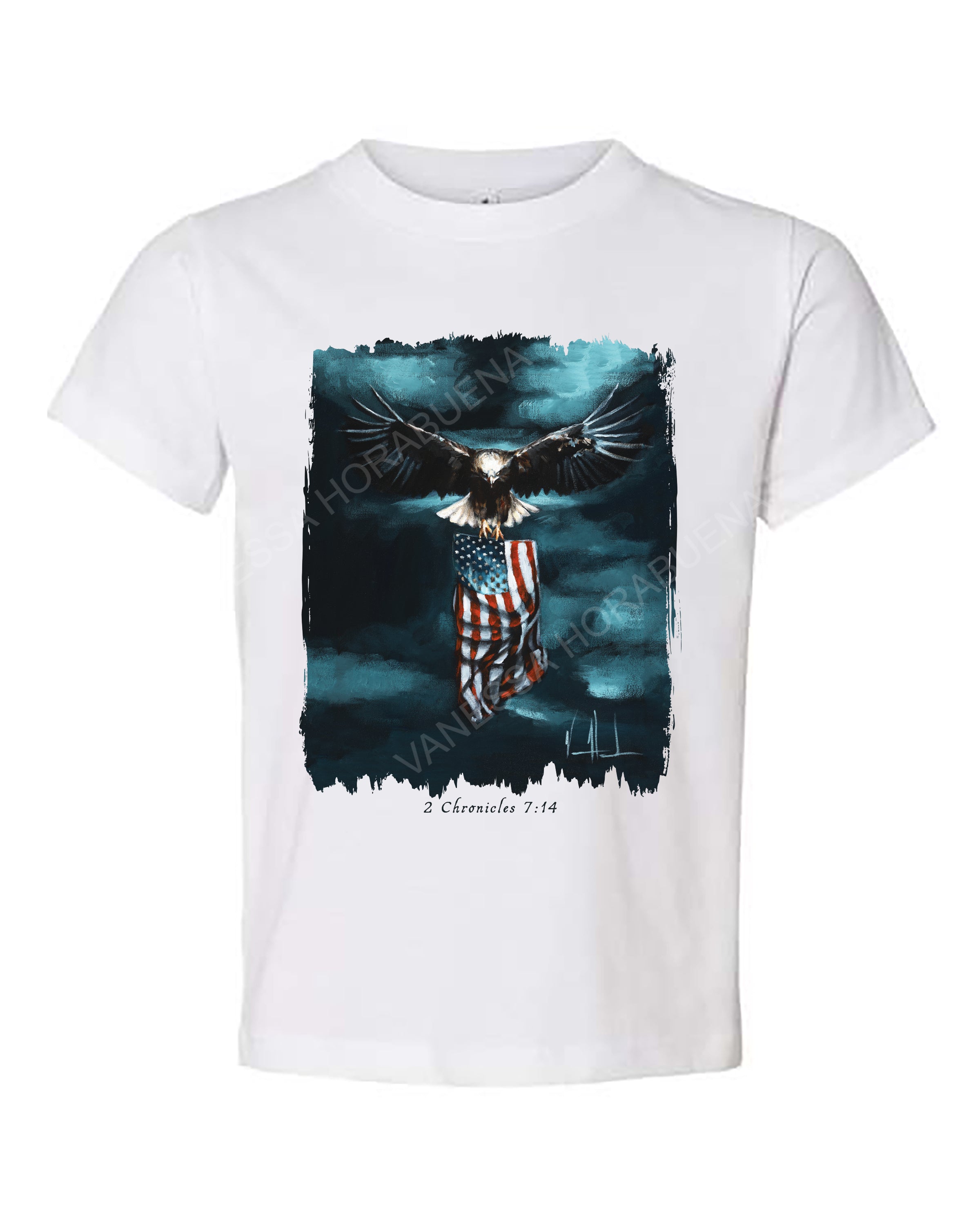 Revive Our Nation - Kids T (Organic Cotton) Organic Cotton Vanessa Horabuena Kids White 2T
