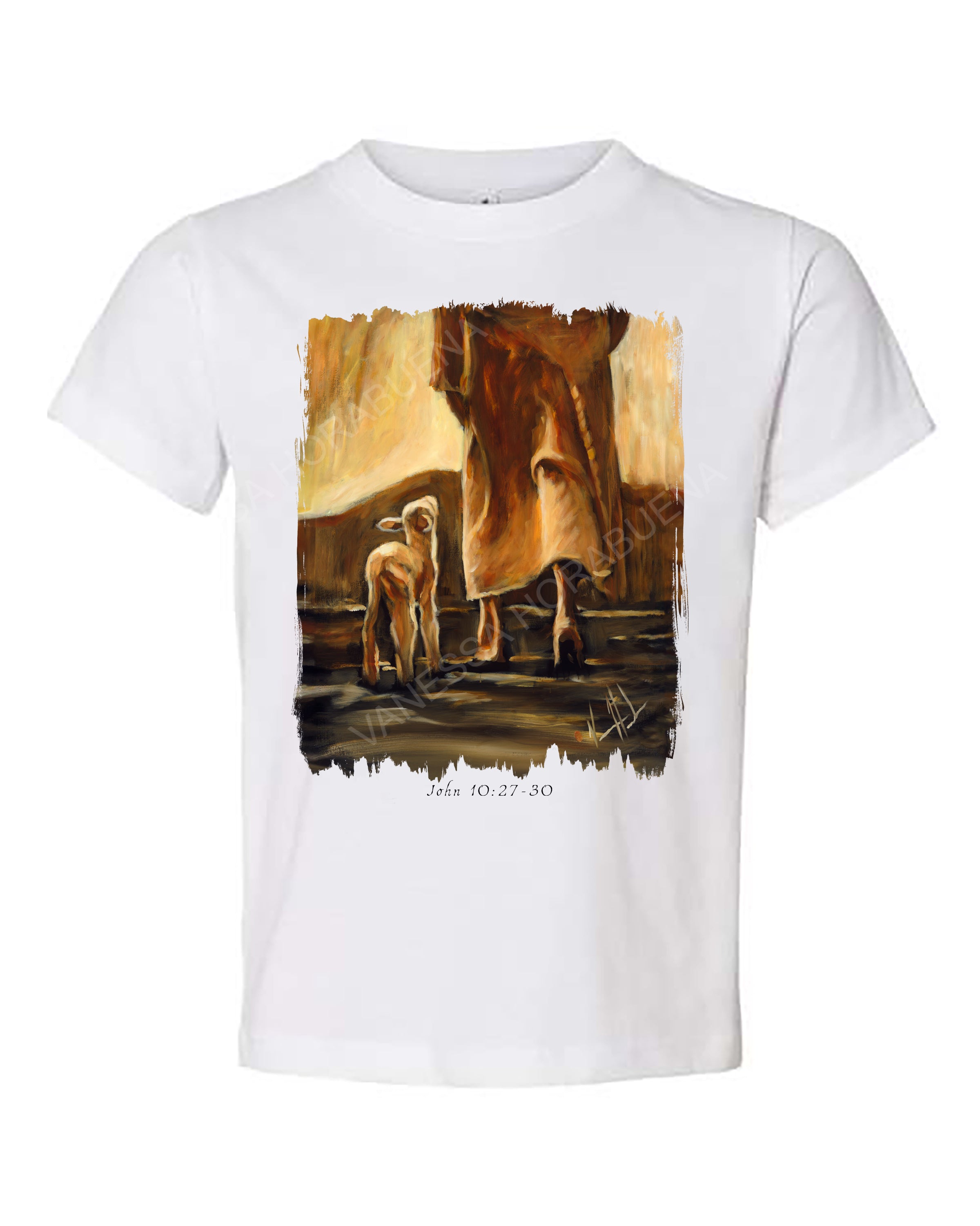 My Sheep Listen to My Voice - Fall Edition - Kids T (Organic Cotton) Organic Cotton Vanessa Horabuena Kids White 2T
