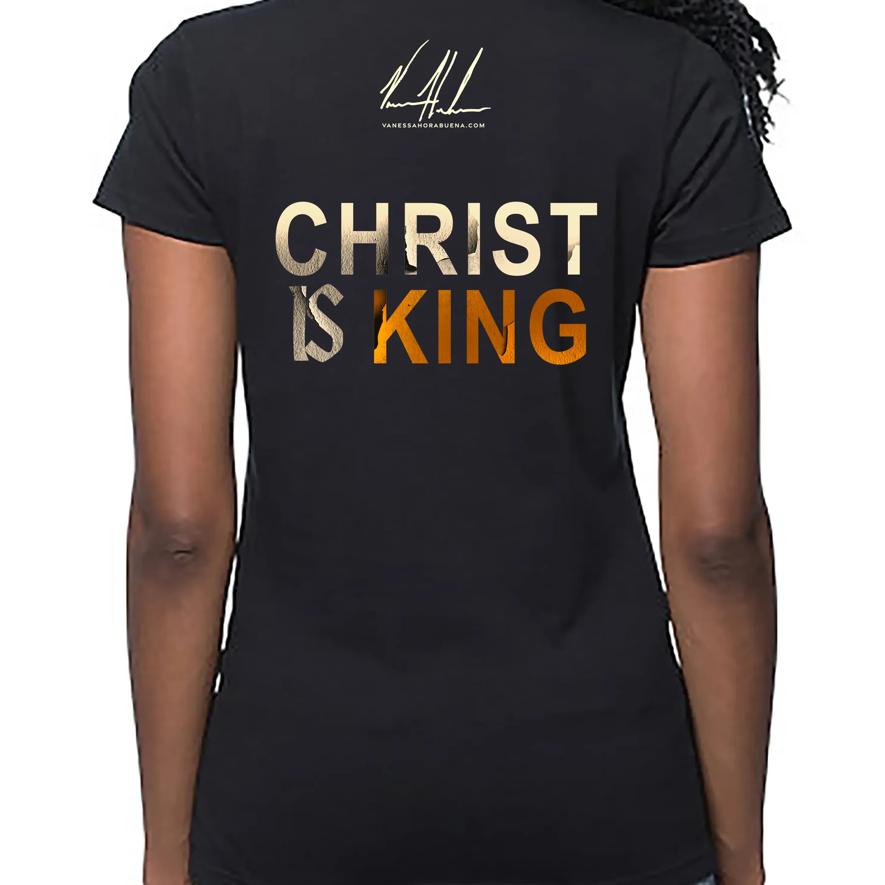 Women's T (Organic Bamboo) - Christ is King Organic Bamboo Vanessa Horabuena