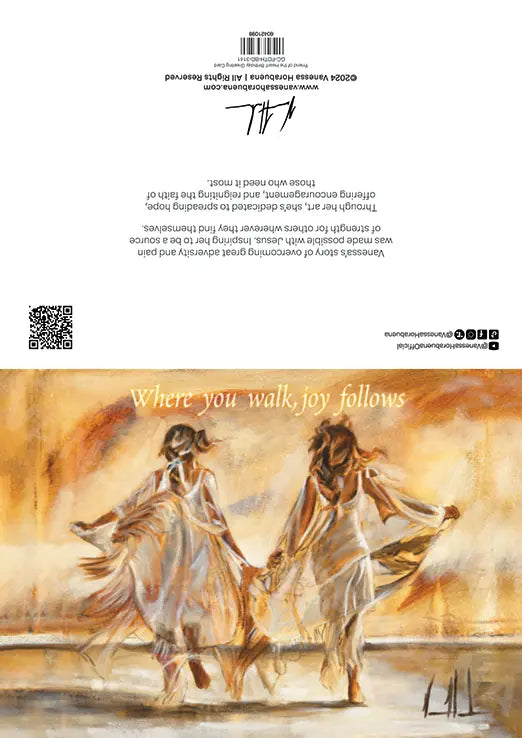 'Friend of the Heart' Birthday Greeting Card Vanessa Horabuena