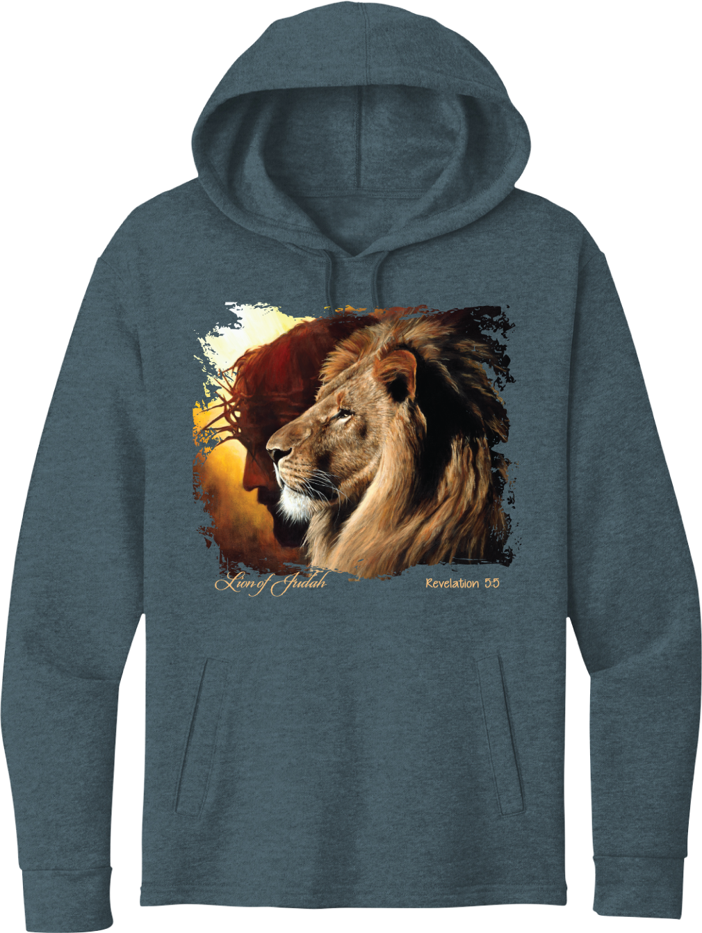 The Lion of Judah - Unisex Hooded Sweatshirt