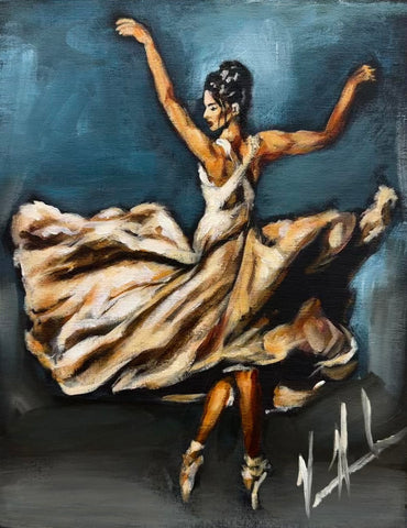 “Dance Before Me” - 11”x14” Original Acrylic Painting