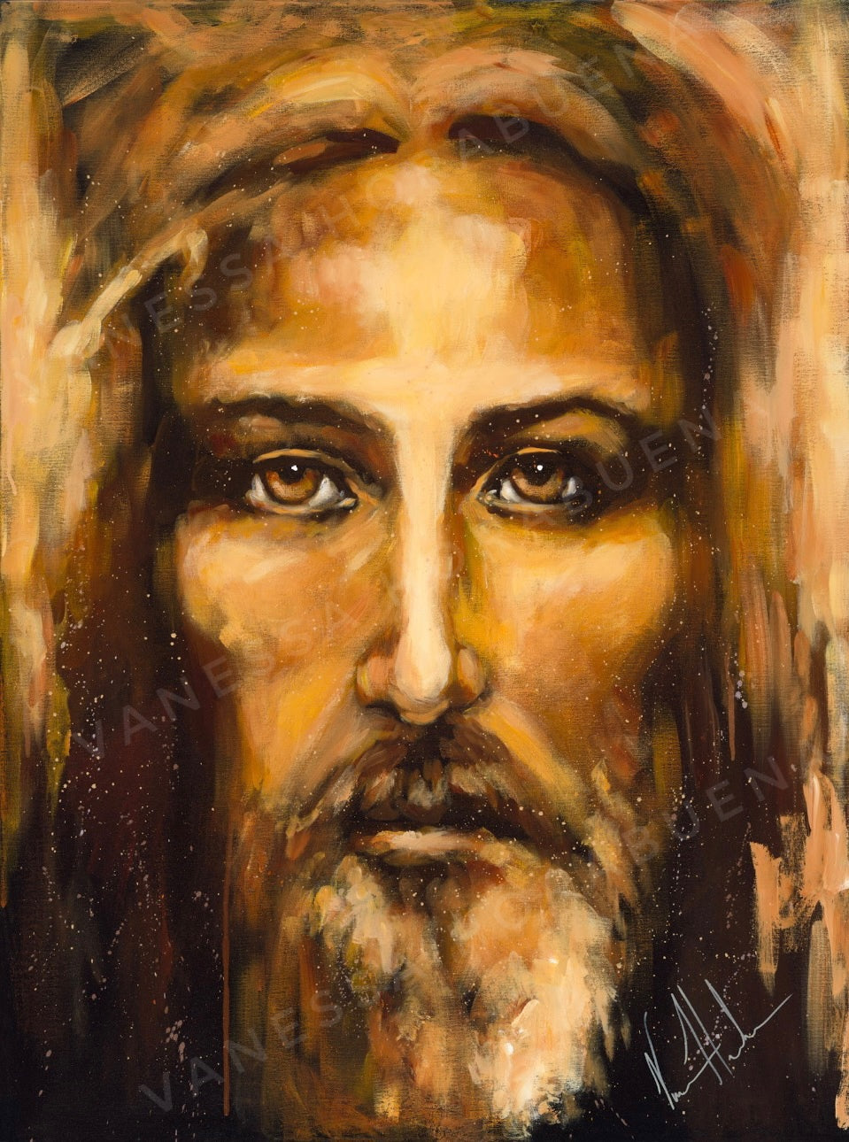 The Shroud of Turin - Resurrection Light Vanessa Horabuena