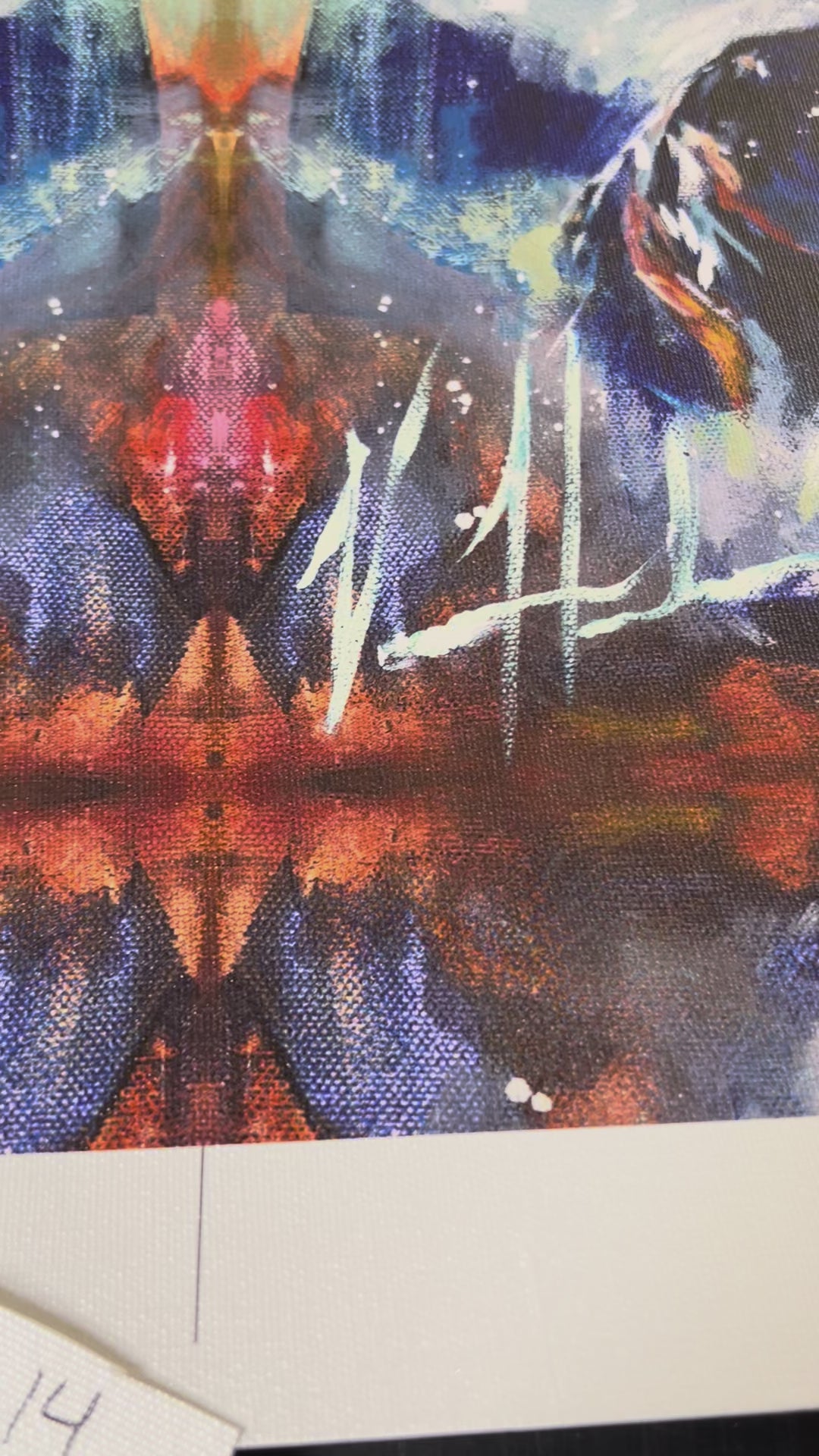 D#. 5 - Daydreamer - 11"x14" Canvas Print Vanessa Horabuena