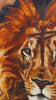 The Lion and Lamb Passover - 18”x24” Original Oil Painting Vanessa Horabuena