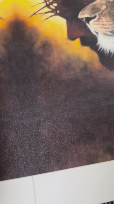 D#. 8 - The Lion of Judah - 11x14" Canvas Print Vanessa Horabuena