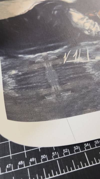 D#. 2- "Woman, Where Are Your Accusers?" - 11"x14" Canvas Print Vanessa Horabuena