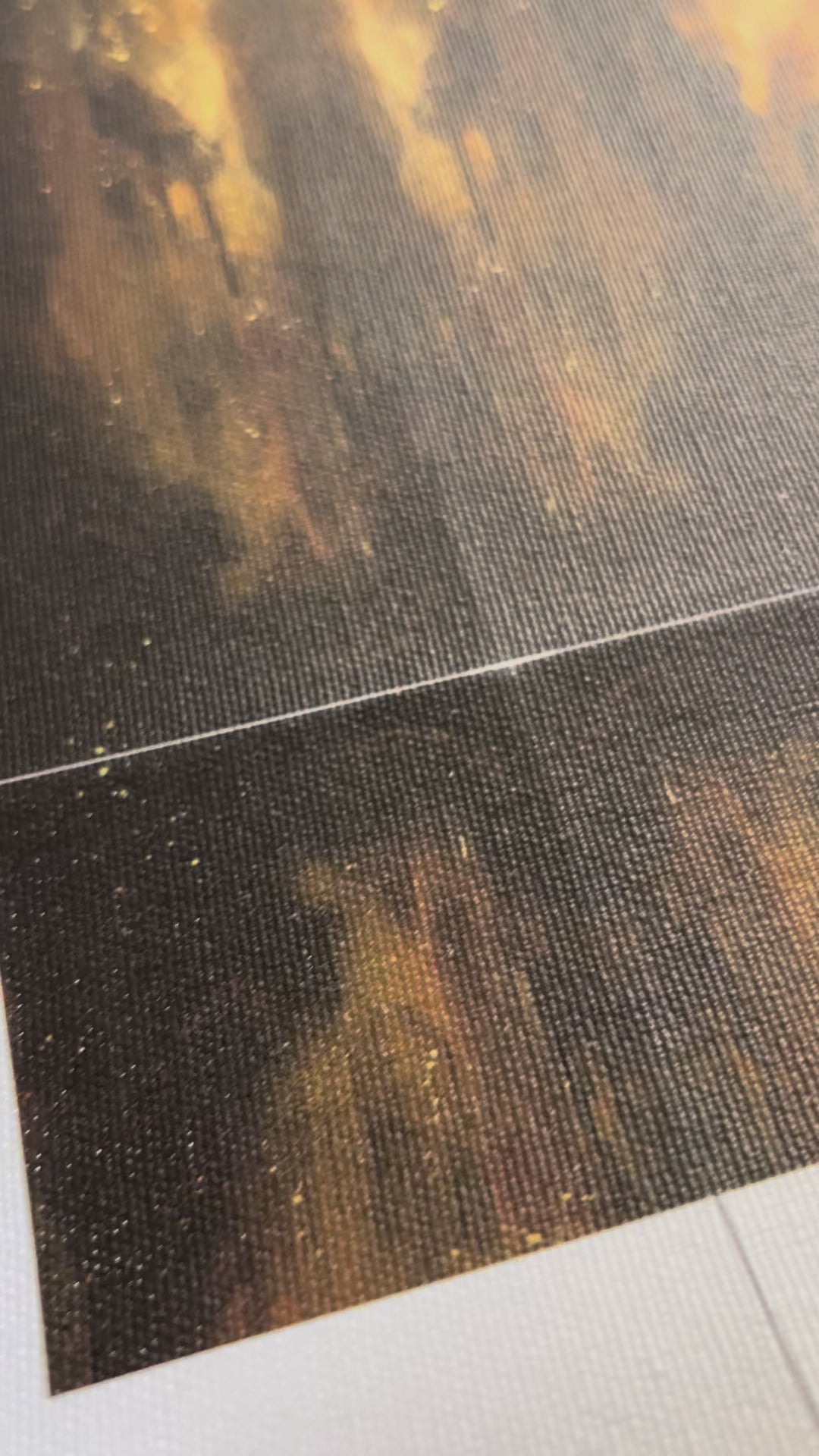 D#. 17 - The Shroud of Turin - In His Glory - 8"x10" Canvas Print Vanessa Horabuena