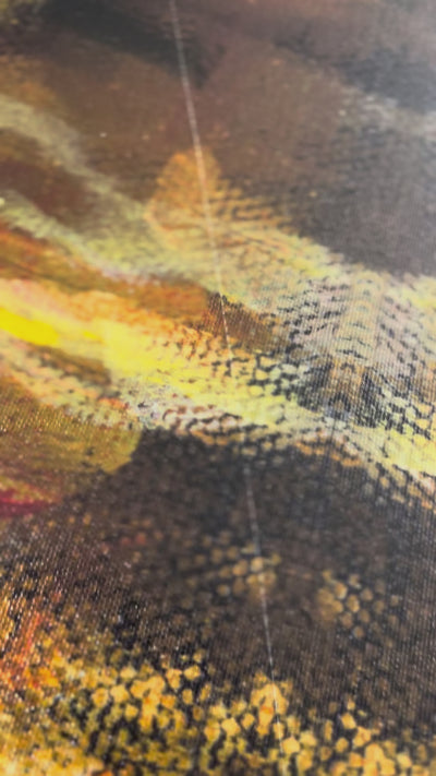 D#. 7 - In the Light of Your Presence - 24"x30" Canvas Print Vanessa Horabuena