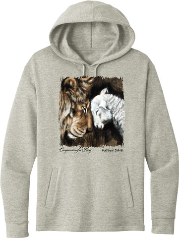 Compassion of a King, Unisex Hooded Sweatshirt