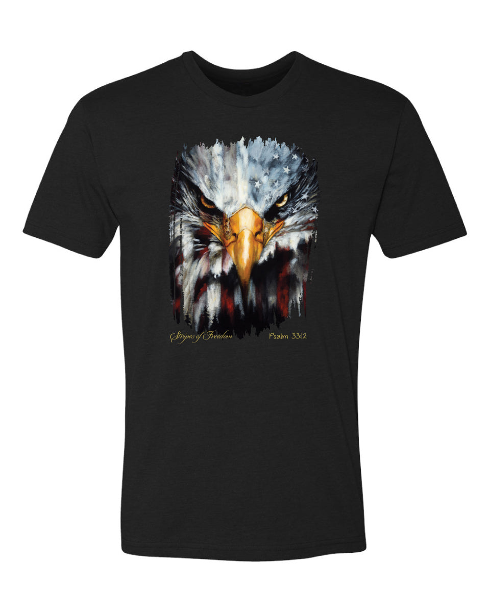 Stripes of Freedom, Unisex T-Shirt
