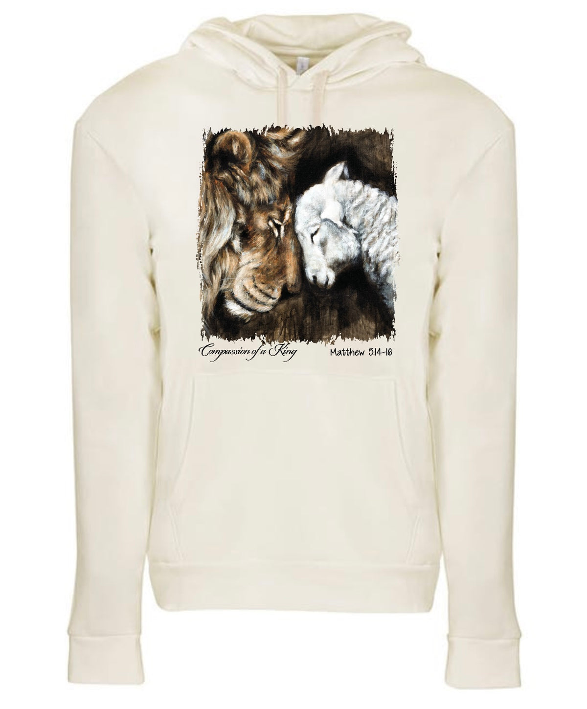 Compassion of a King, Unisex Hooded Sweatshirt - COLORS DISCONTINUED