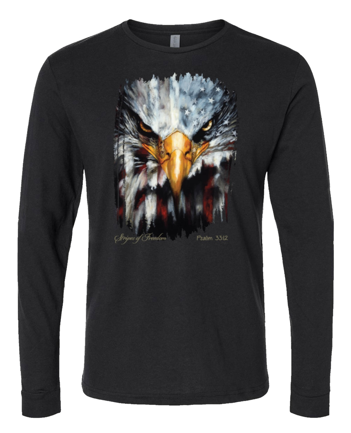 Stripes of Freedom, Long Sleeve T-Shirt - Unisex - COLORS DISCONTINUED