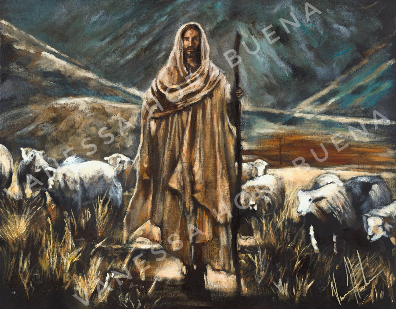 The Lord is My Shepherd Vanessa Horabuena