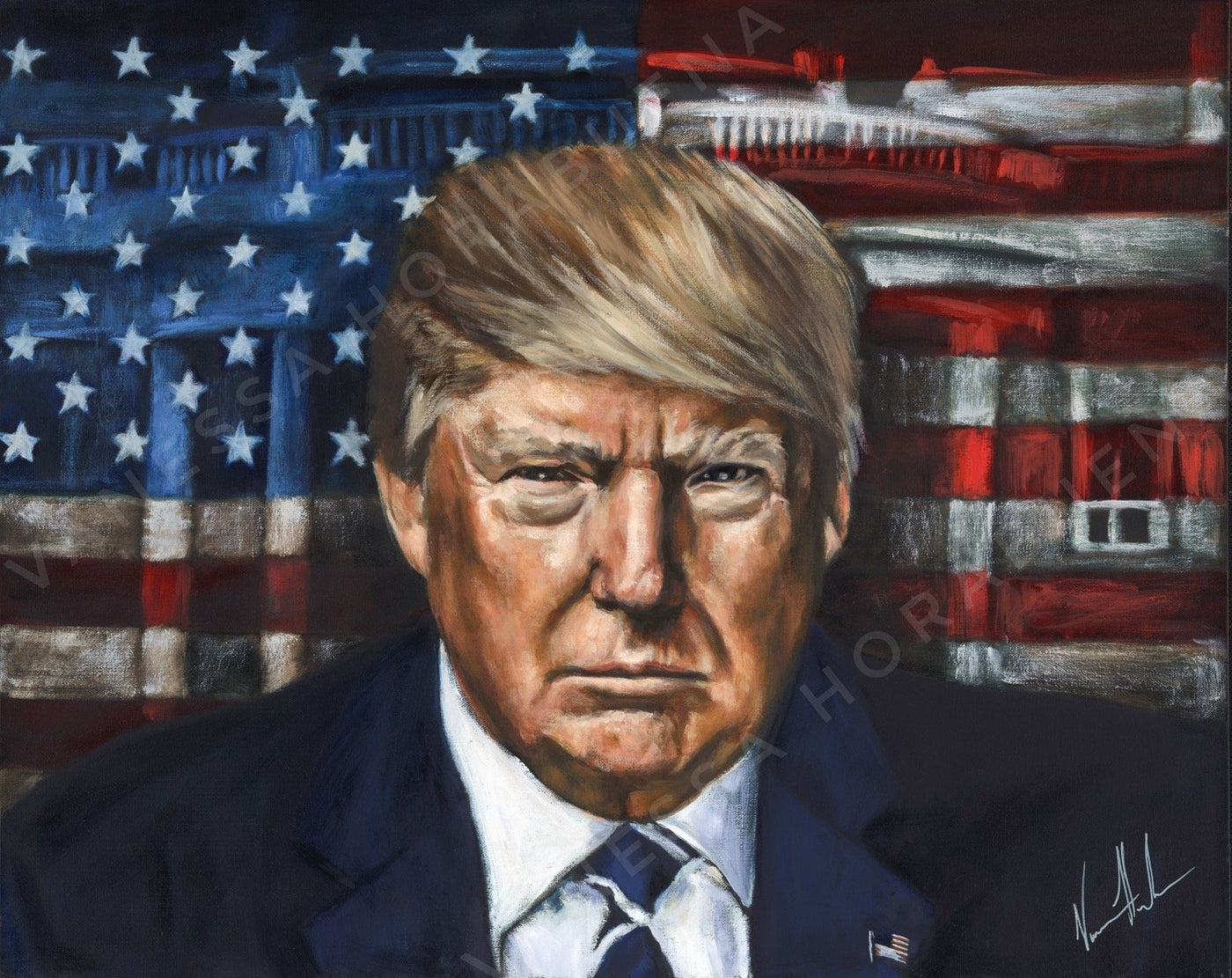 Buy Commander in Chief Art Print | Vanessa Horabuena
