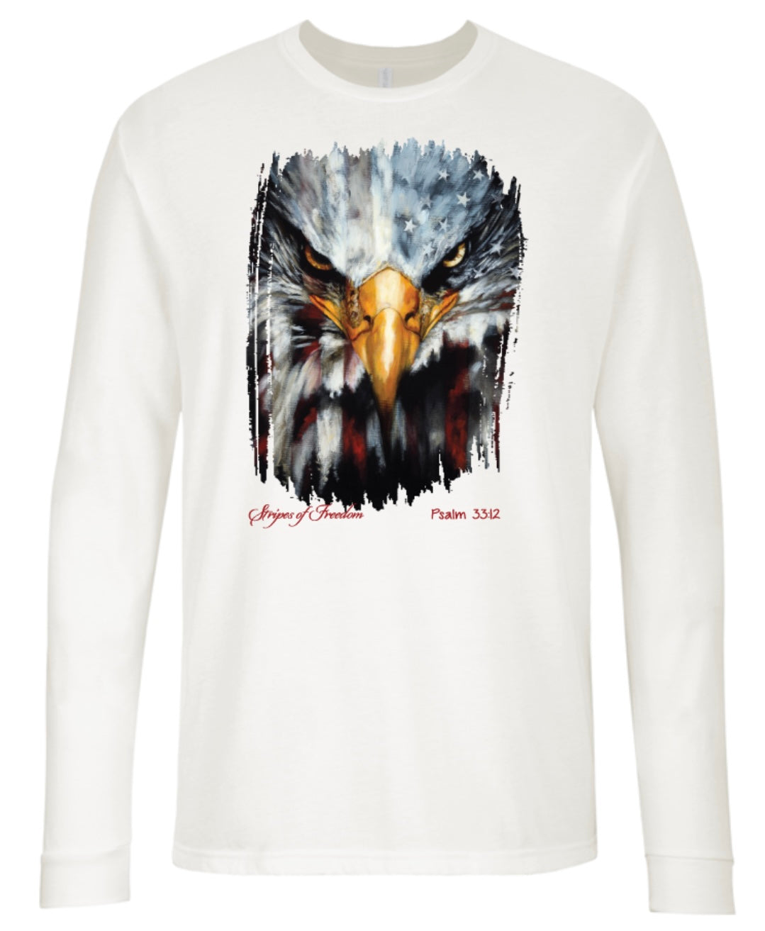 Stripes of Freedom, Long Sleeve T-Shirt - Unisex